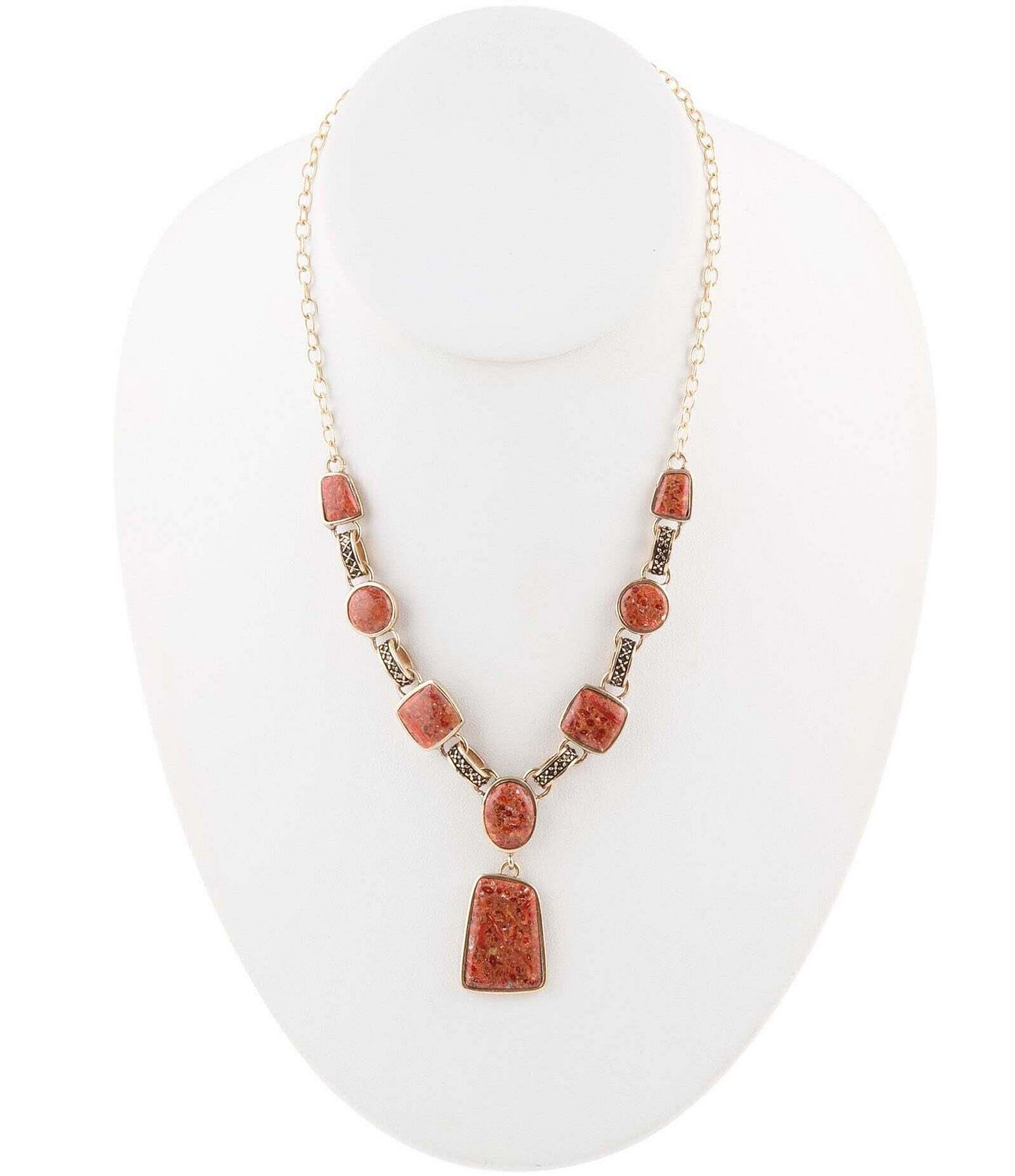 Paparazzi clearance coral necklace