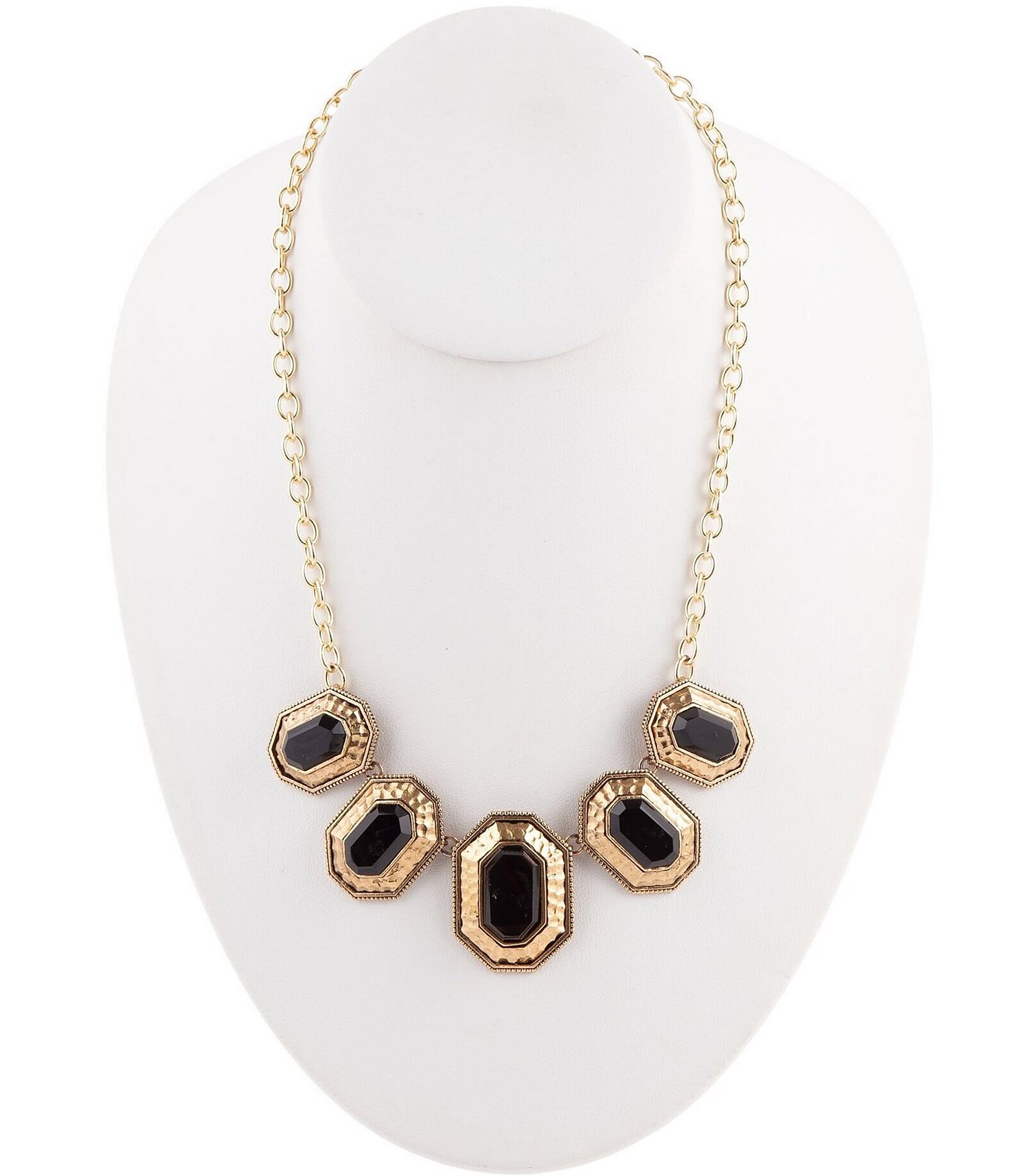 Buy Black Mother Of Pearl Yin Yan Statement Necklace by Prachi Gupta Online  at Aza Fashions.