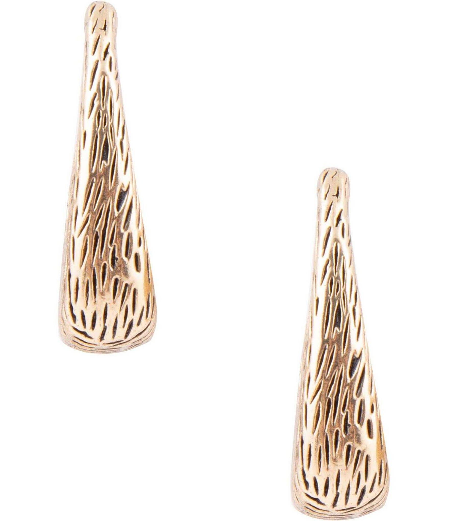 Barse Bronze Hoop Earrings