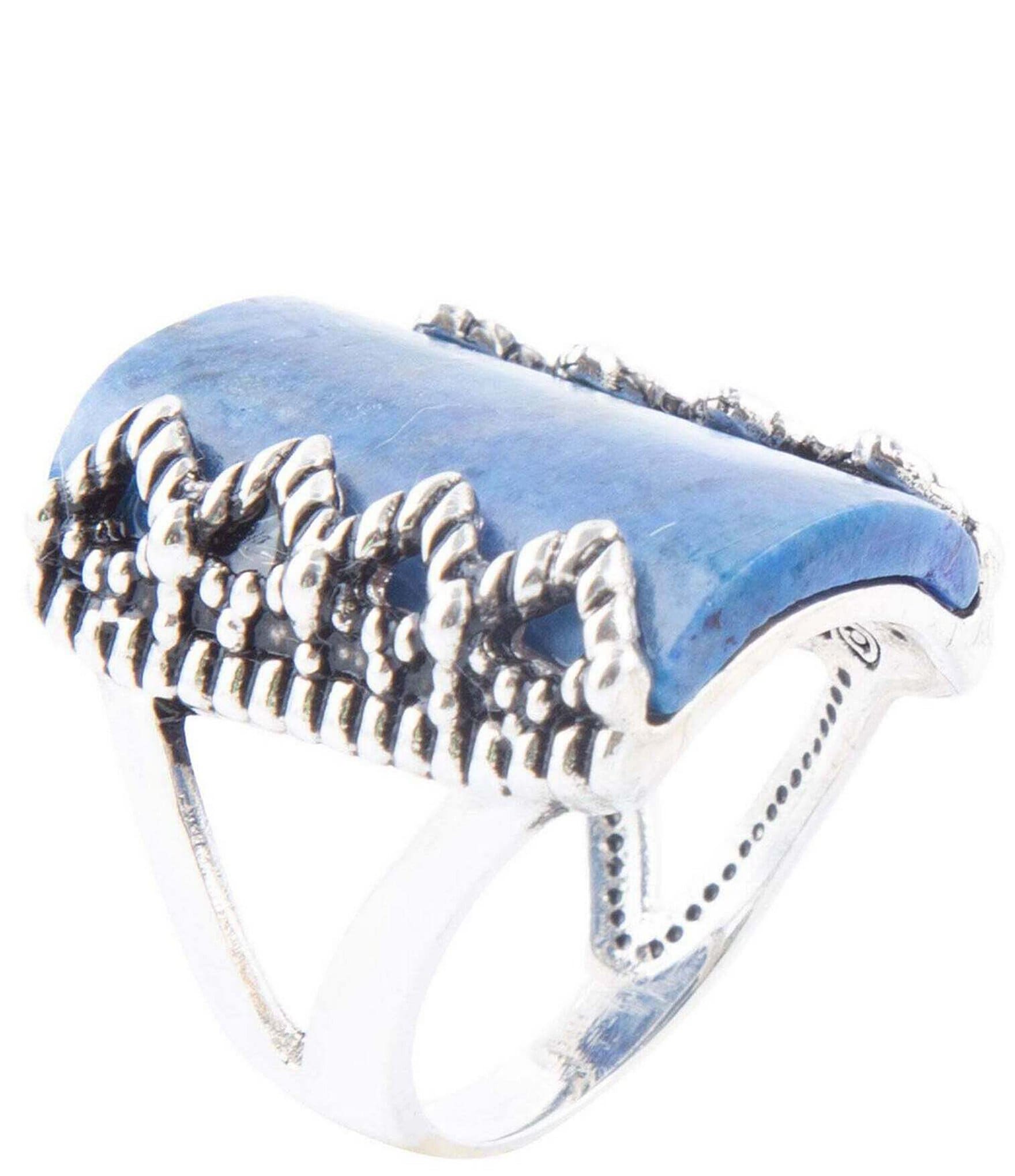 Sterling & Stitch Western Statement Ring - Silver , Women's