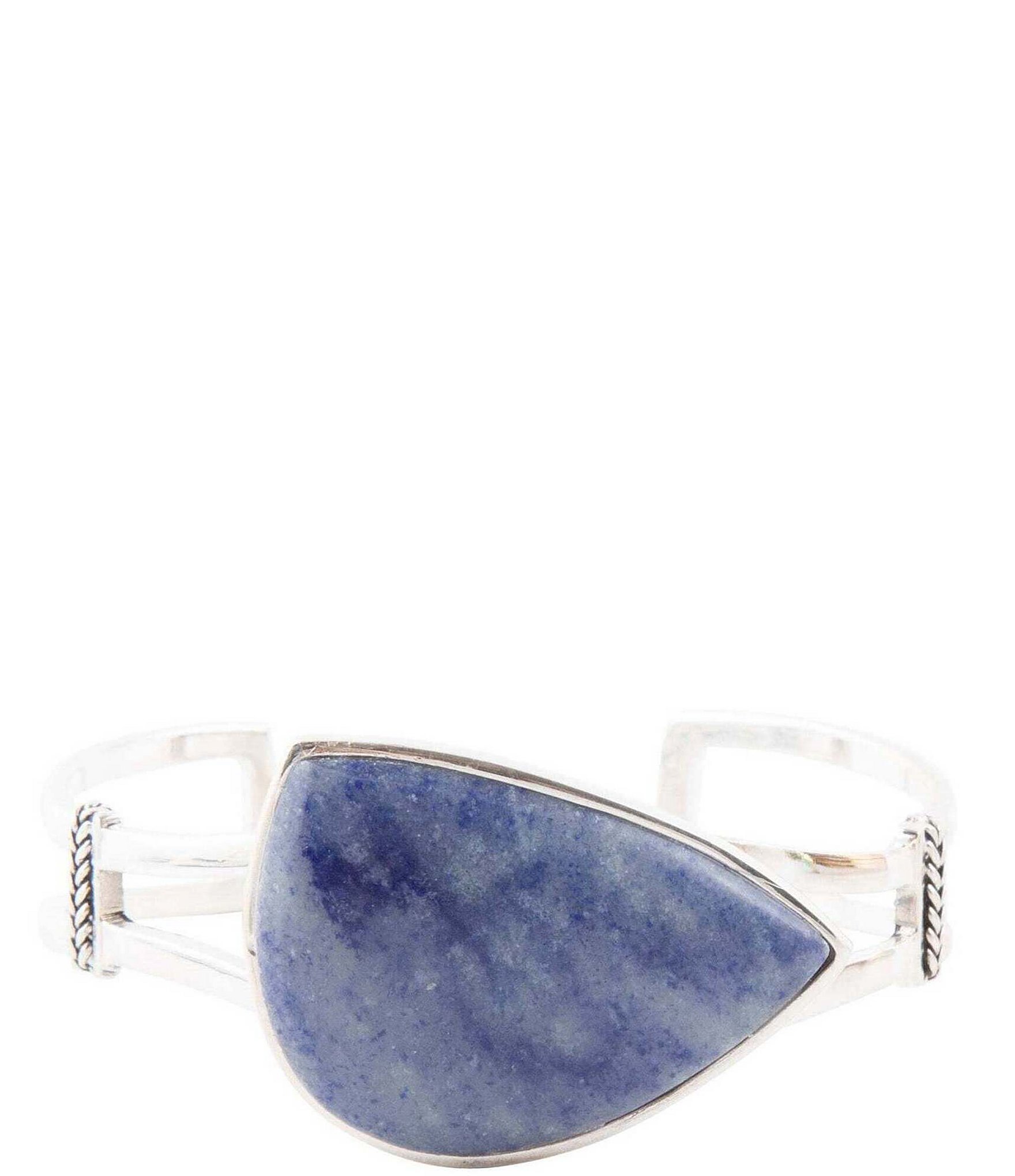 Barse Sterling Silver Kyanite Cuff Bracelet