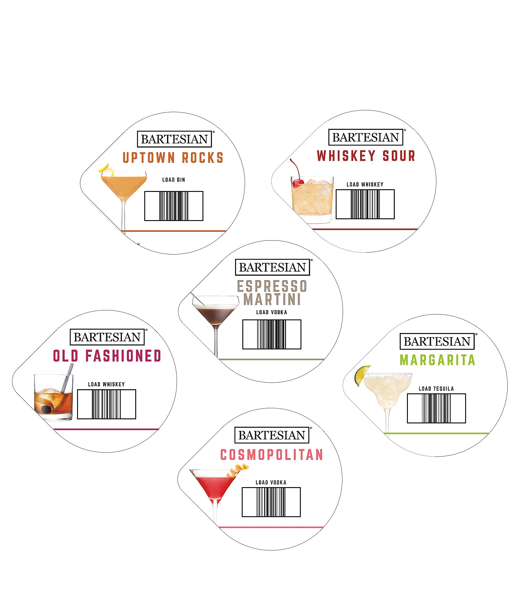 Bartesian Classic Collection Favorites Variety Pack, 6-Pack