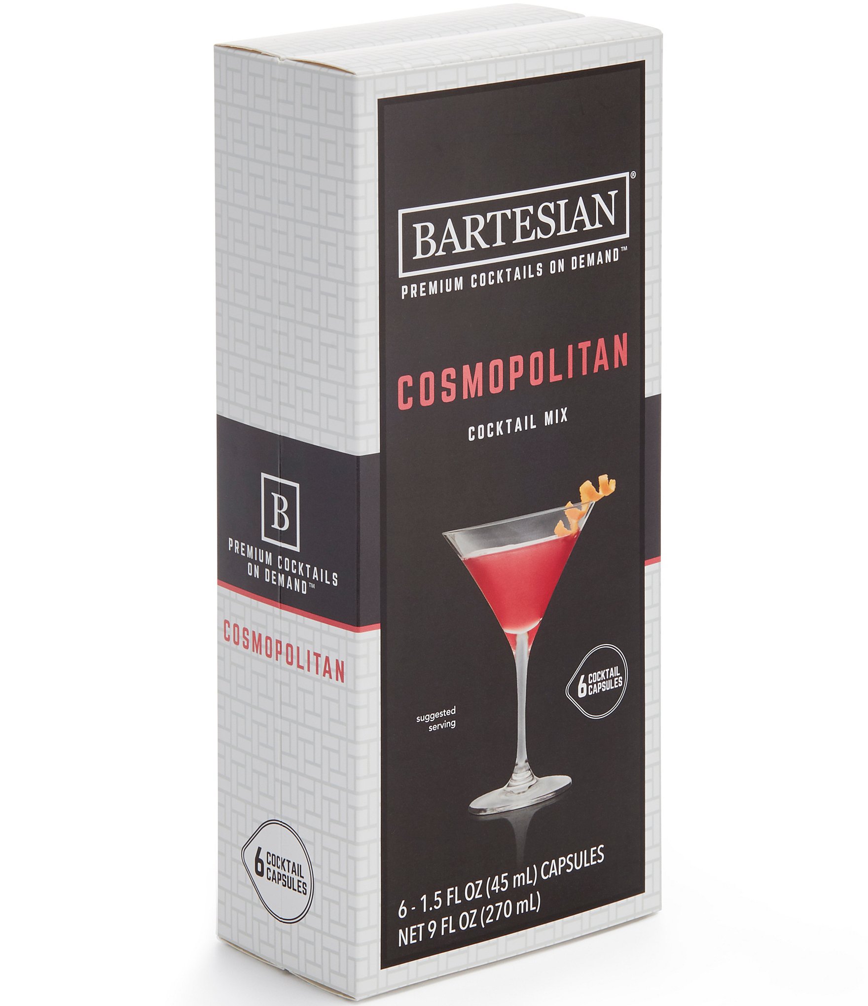 Bartesian. Bartesian Cocktail. Космополитен коктейль. Капсула коктейльная.