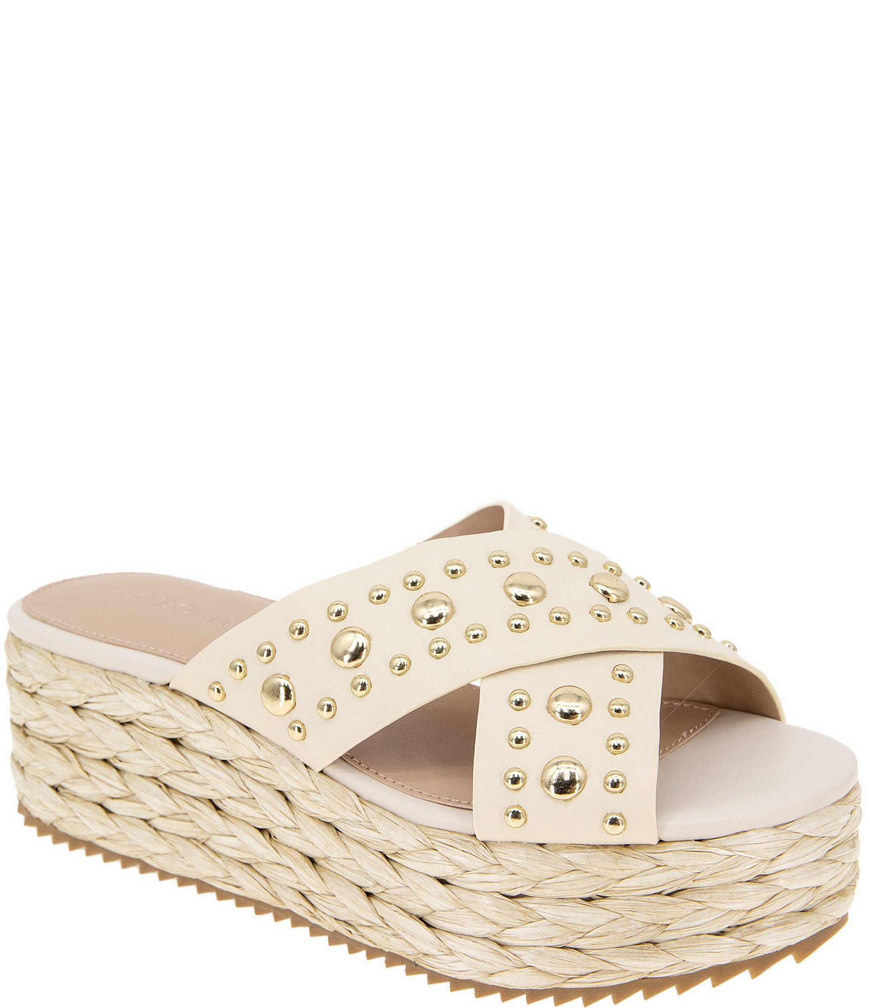 Bcbg floral platform store sandal