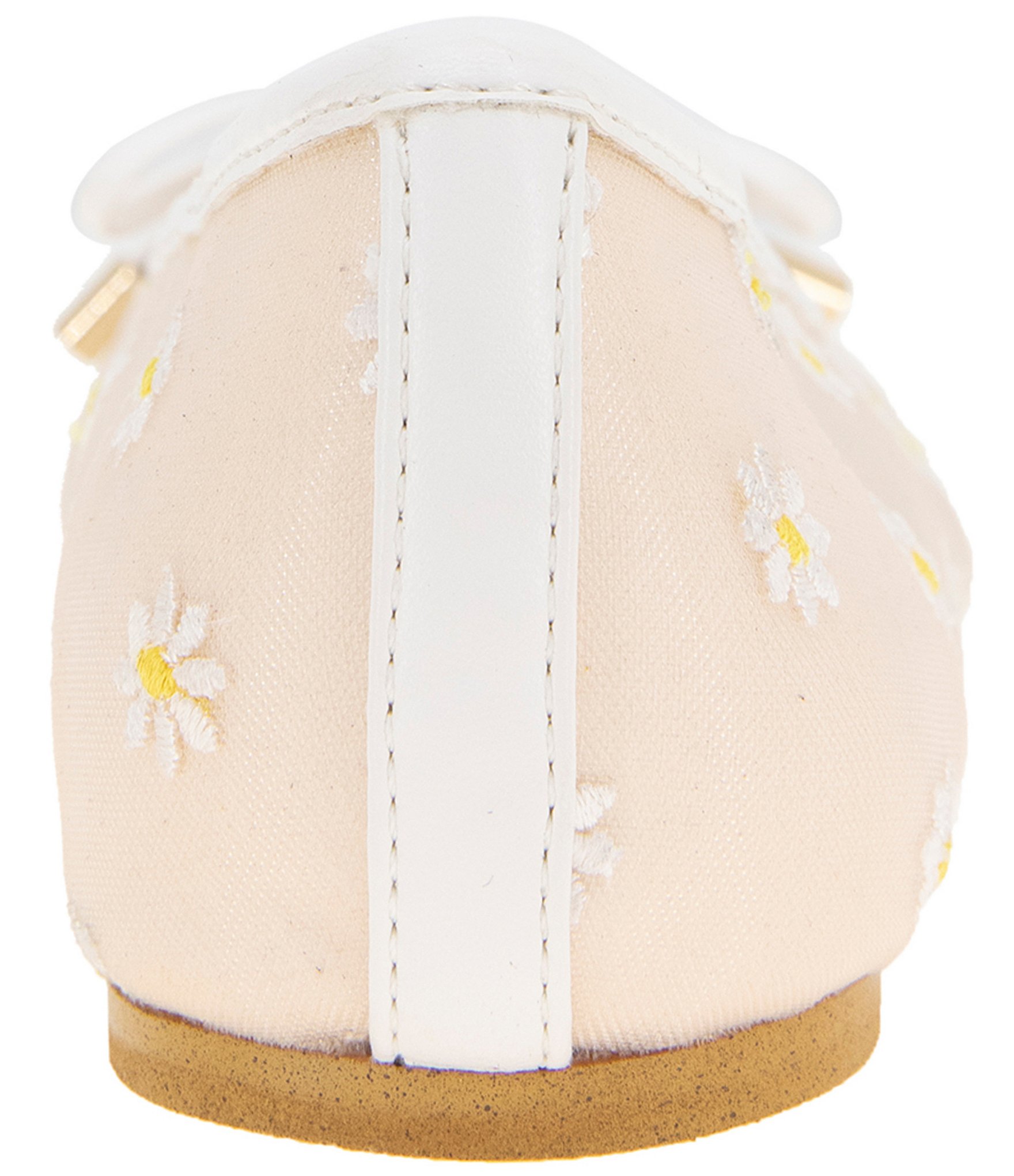 BCBGeneration Hartly Daisy Mesh Cap Toe Ballet Bow Flats