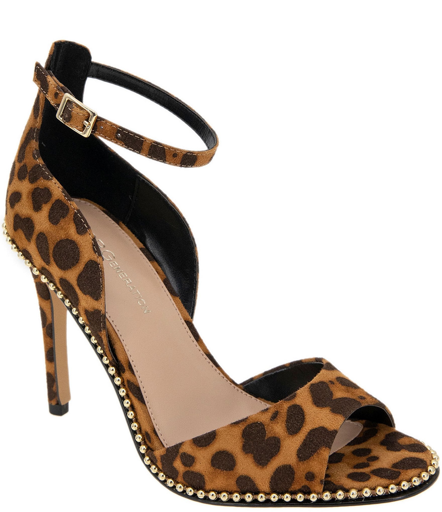 Cape Robbin Pops Up the Bubbly Multi Color Leopard Tie Up High Heeled  Sandals (Leopard, 6.5) - Walmart.com