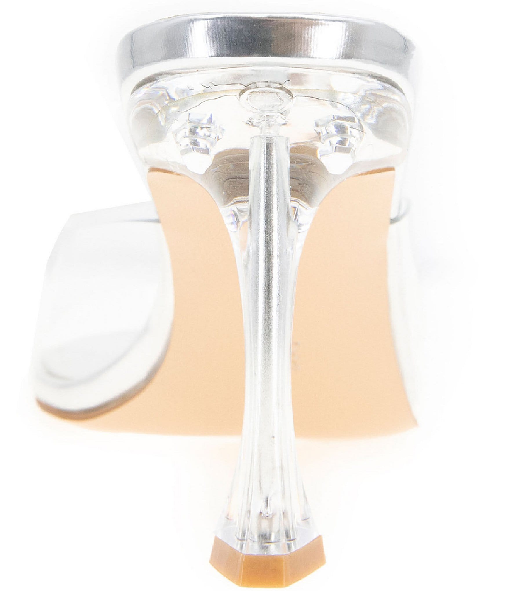 BCBGeneration Martina Clear Vinyl Dress Slides