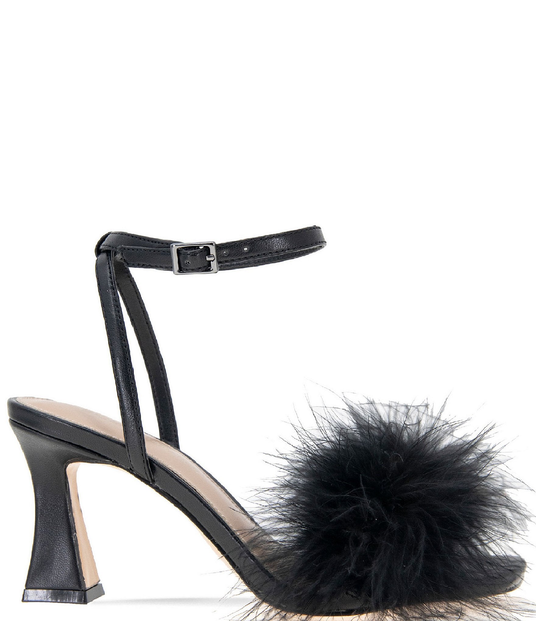 BCBGeneration Relby Faux Fur Dress Sandals