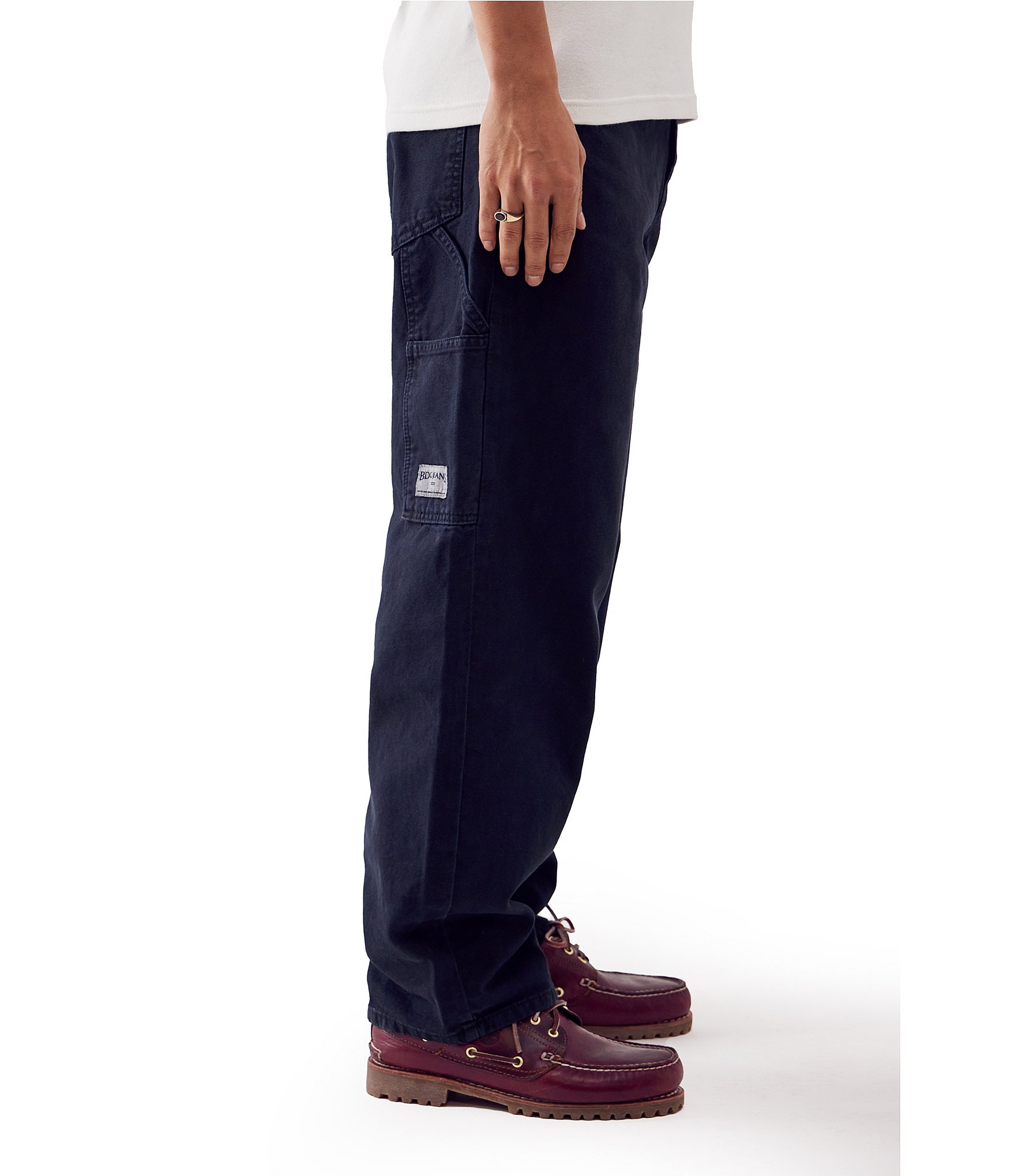 BDG Urban Outfitters Relaxed-Fit Straight-Leg Woven Carpenter Pants