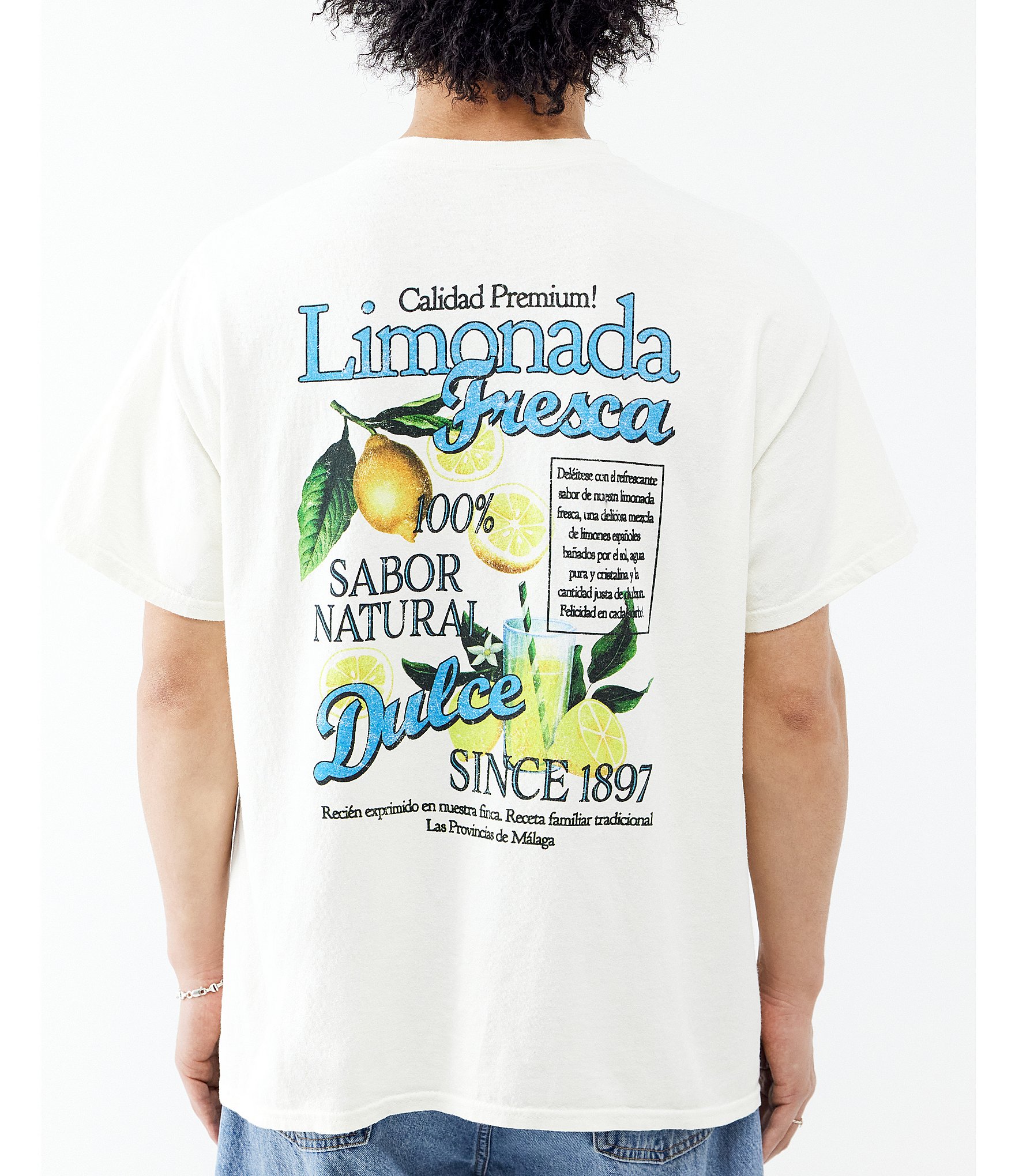 BDG Urban Outfitters Limonada Fresca Short Sleeve Graphic T-Shirt