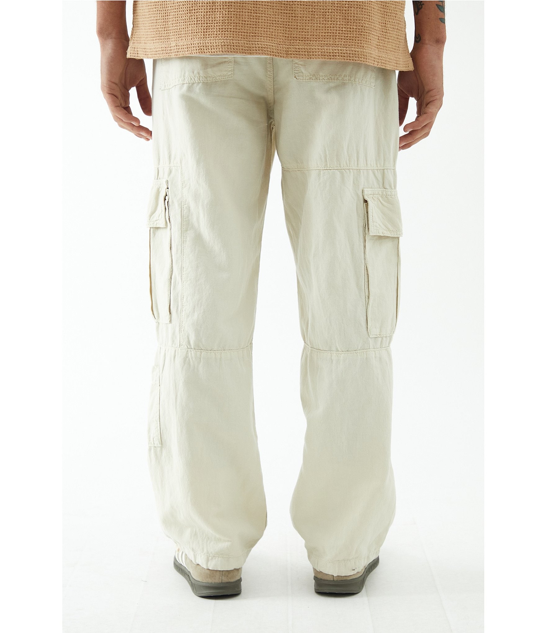 BDG Urban Outfitters Linen-Blend Cargo Utility Pants