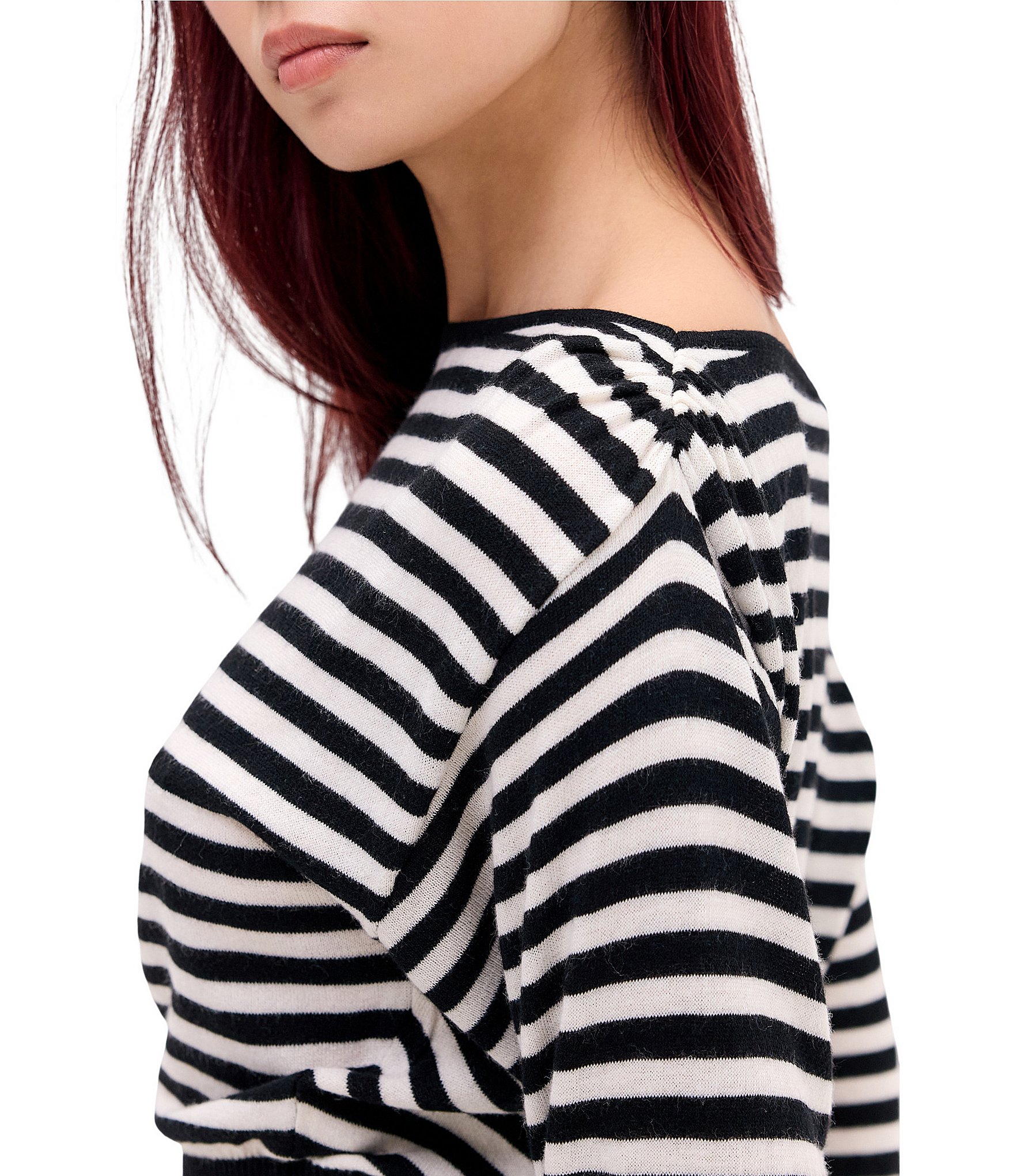 BDG Urban Outfitters Long Sleeve Striped Bailey Sweater