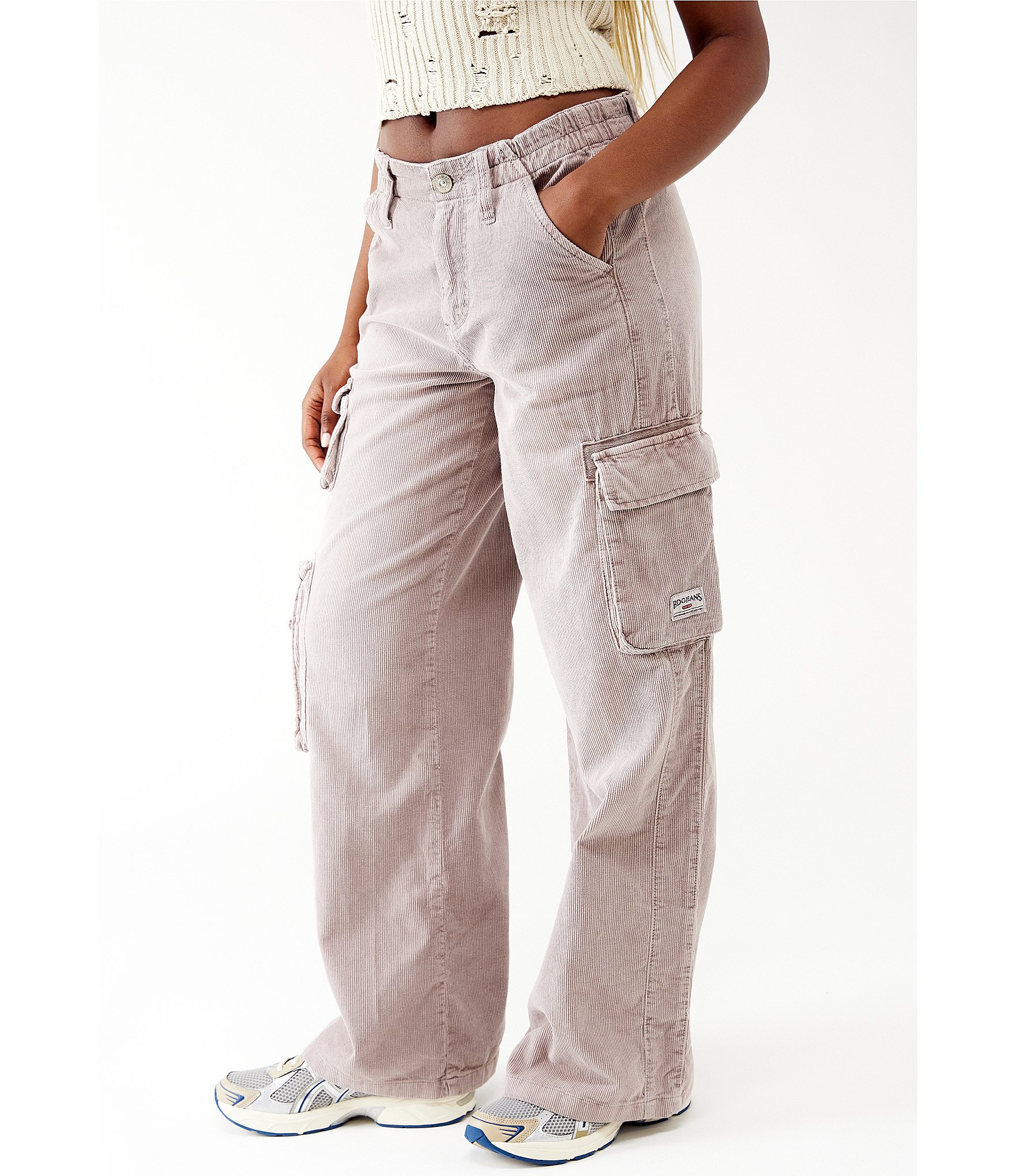 BDG Urban Outfitters Low Rise Y2k Corduroy Cargo Pants | Dillard's
