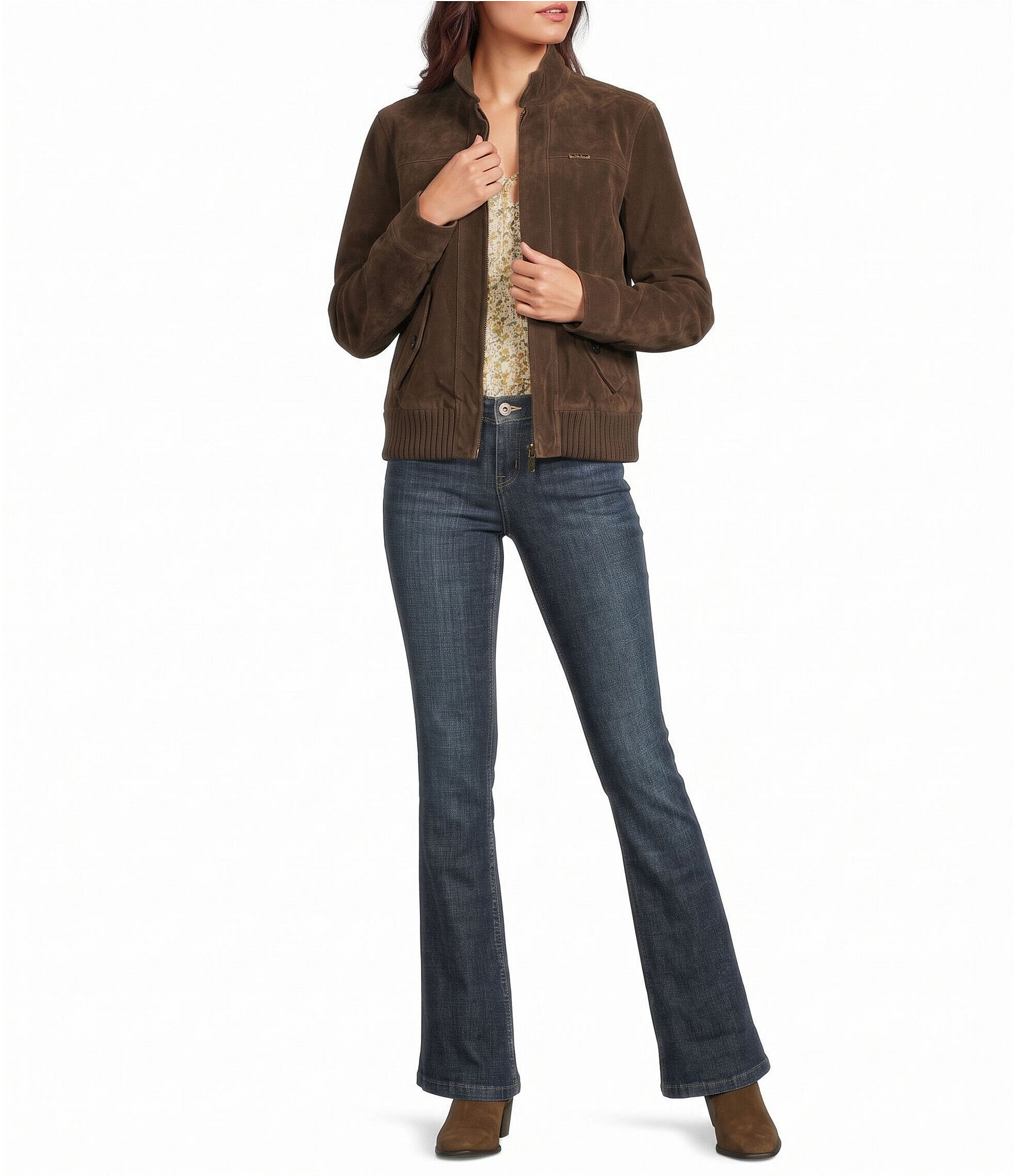 BDG Urban Outfitters Roxy Suede Jacket