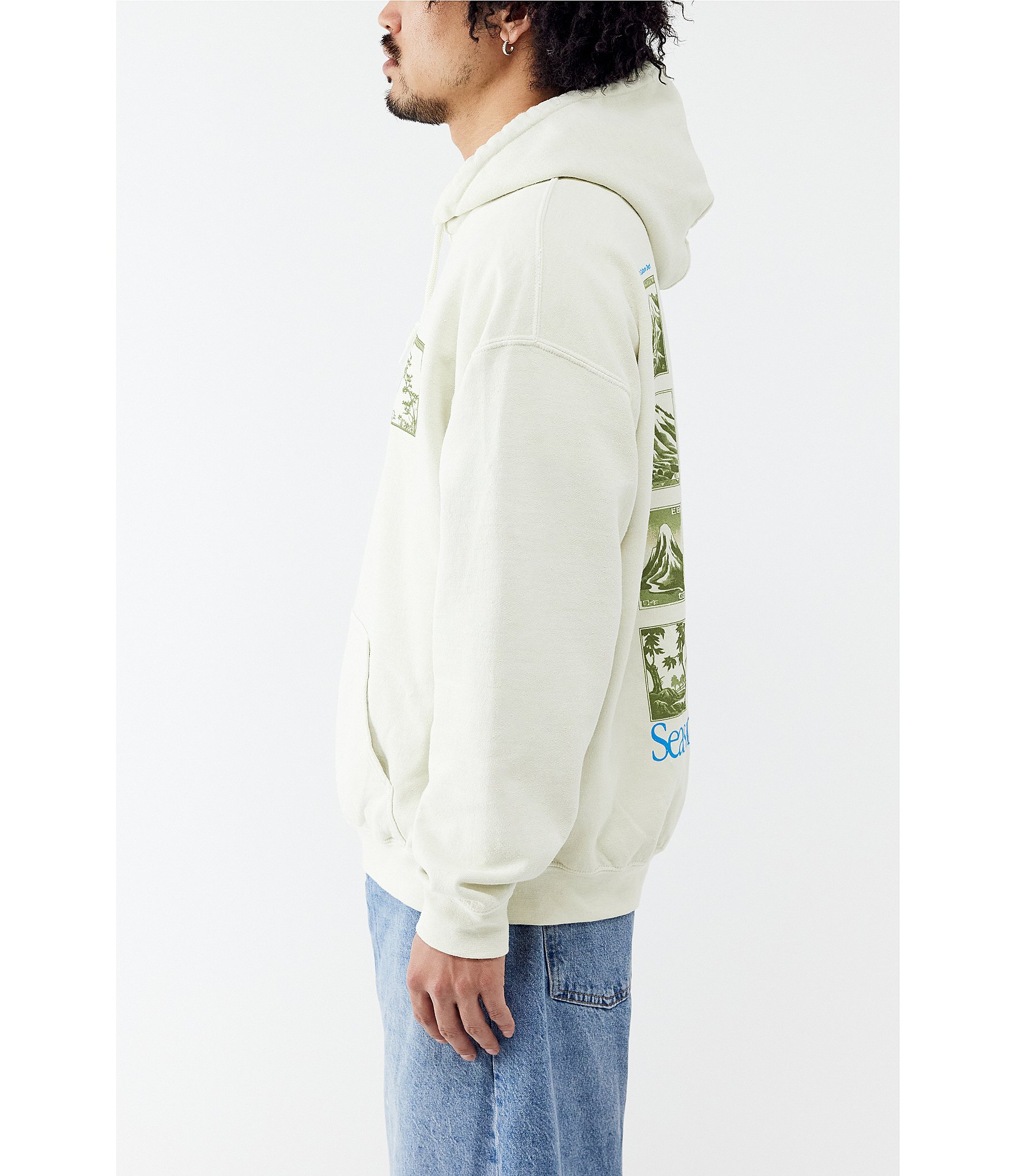 BDG Urban Outfitters Seasonal Changes Fleece Hoodie