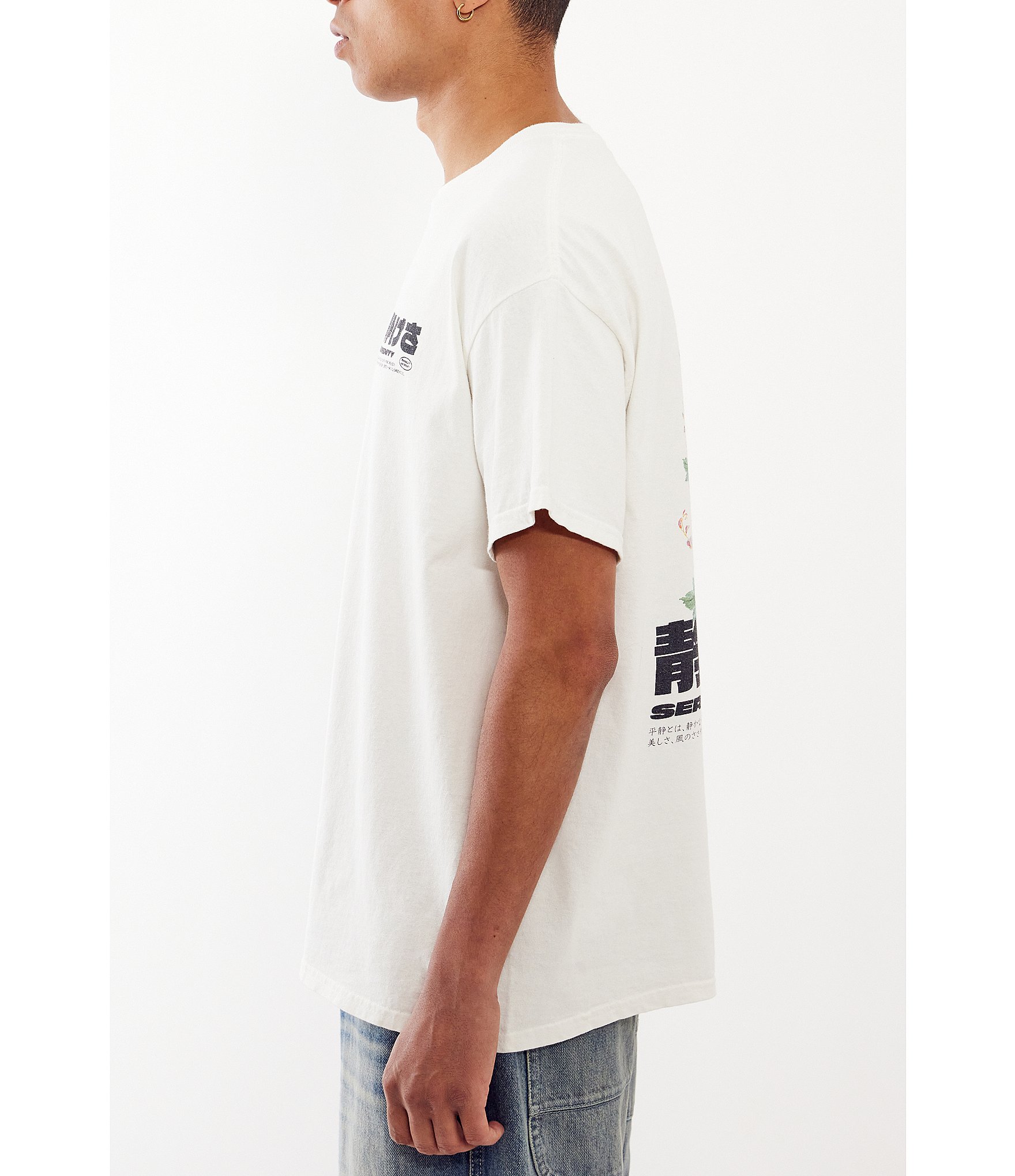 BDG Urban Outfitters Serenity Short Sleeve Graphic T-Shirt