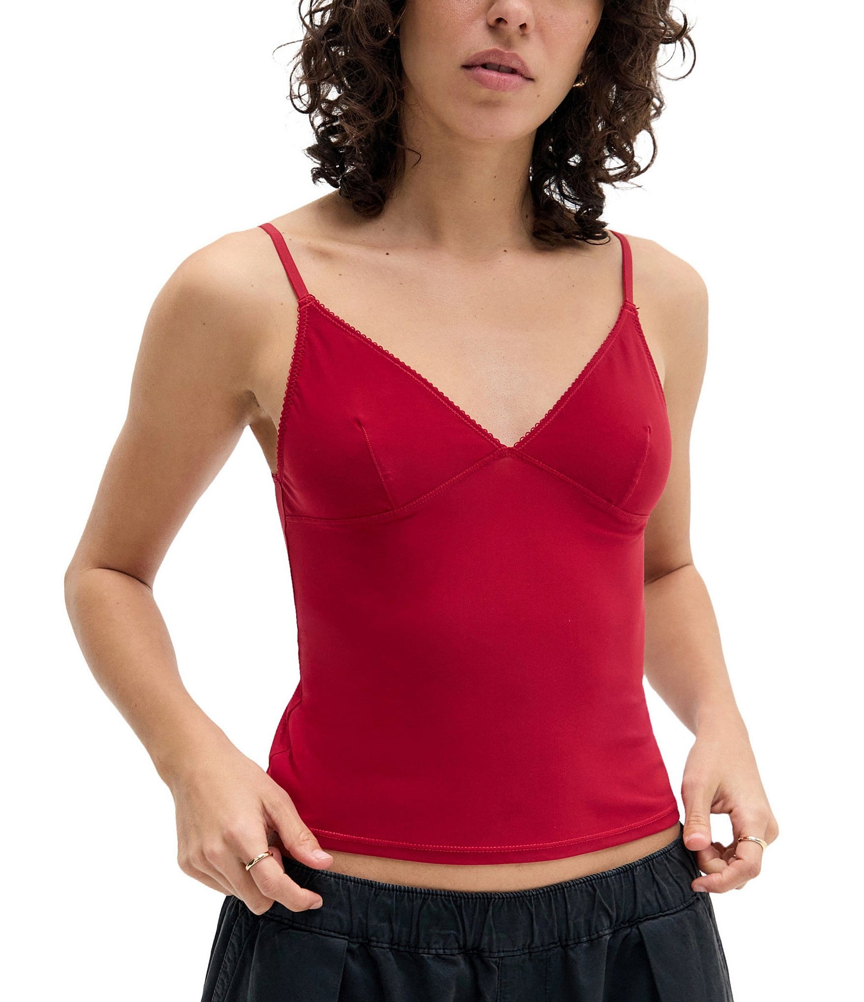Red Juniors' Camisoles, Tanks & Bandeaus | Dillard's