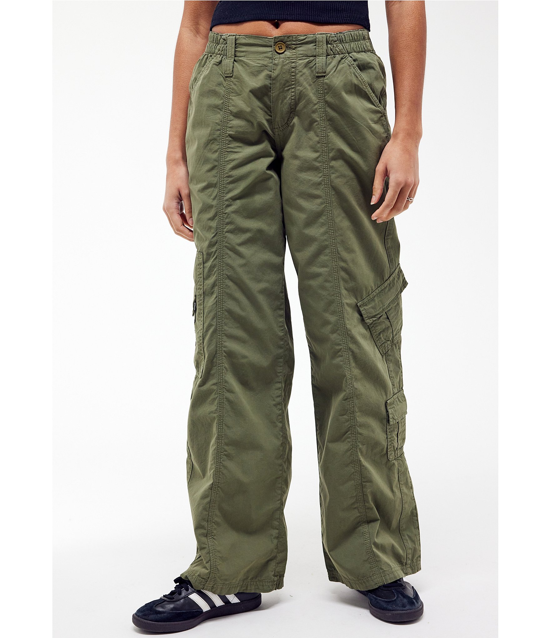 mesh reel Prompt BDG Urban Outfitters Summer Y2K Low-Rise Cargo Pants | Dillard's