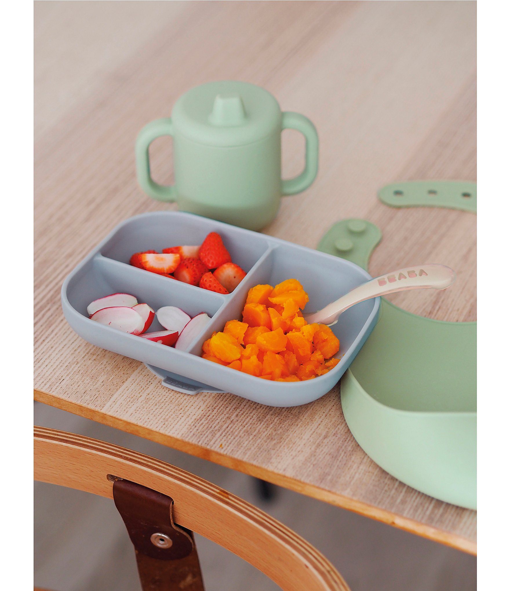 Beaba Essentials Silicone 4-Piece Meal Set