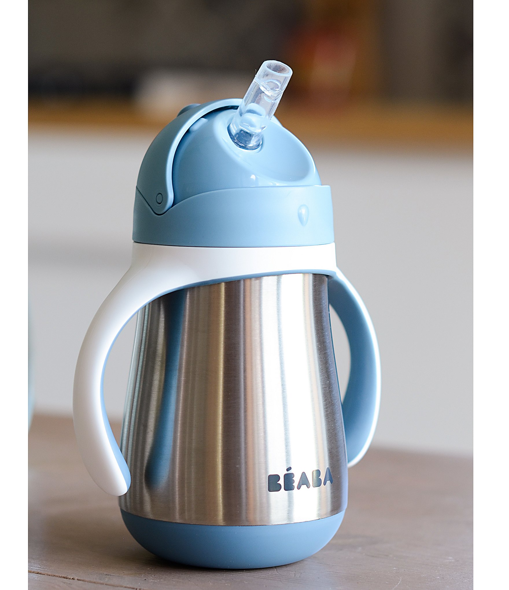 BEABA Stainless Steel Straw Sippy Cup