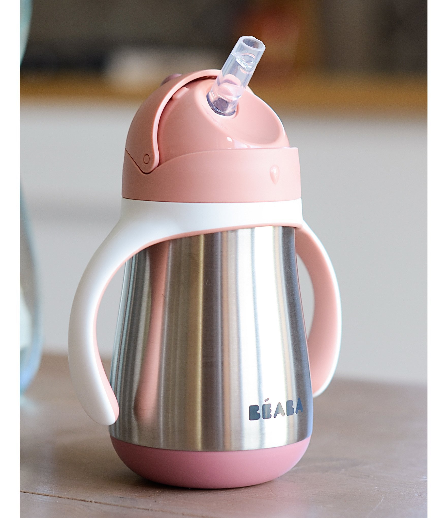 BEABA Stainless Steel Straw Sippy Cup