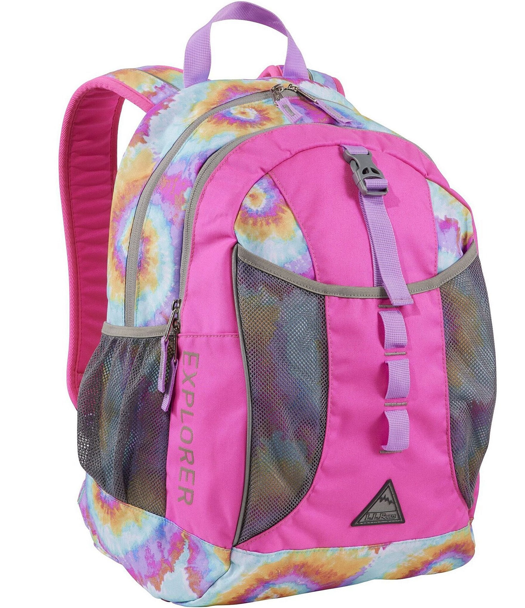 Bean's Multi Tie Dye Print Explorer Backpack, 25L