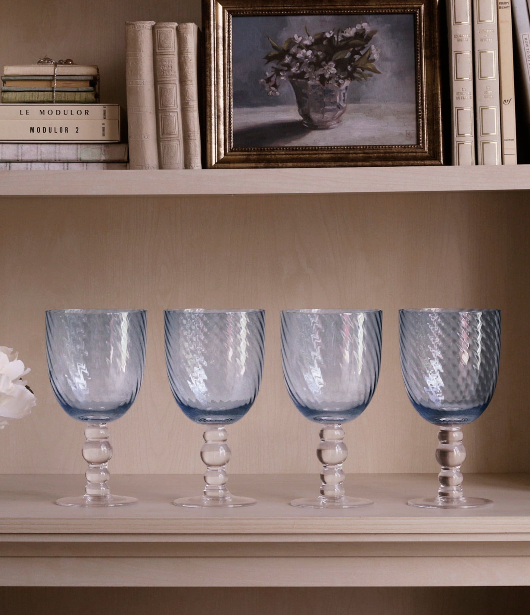 Beatriz Ball French Swirl All Purpose Glass, Set of 4