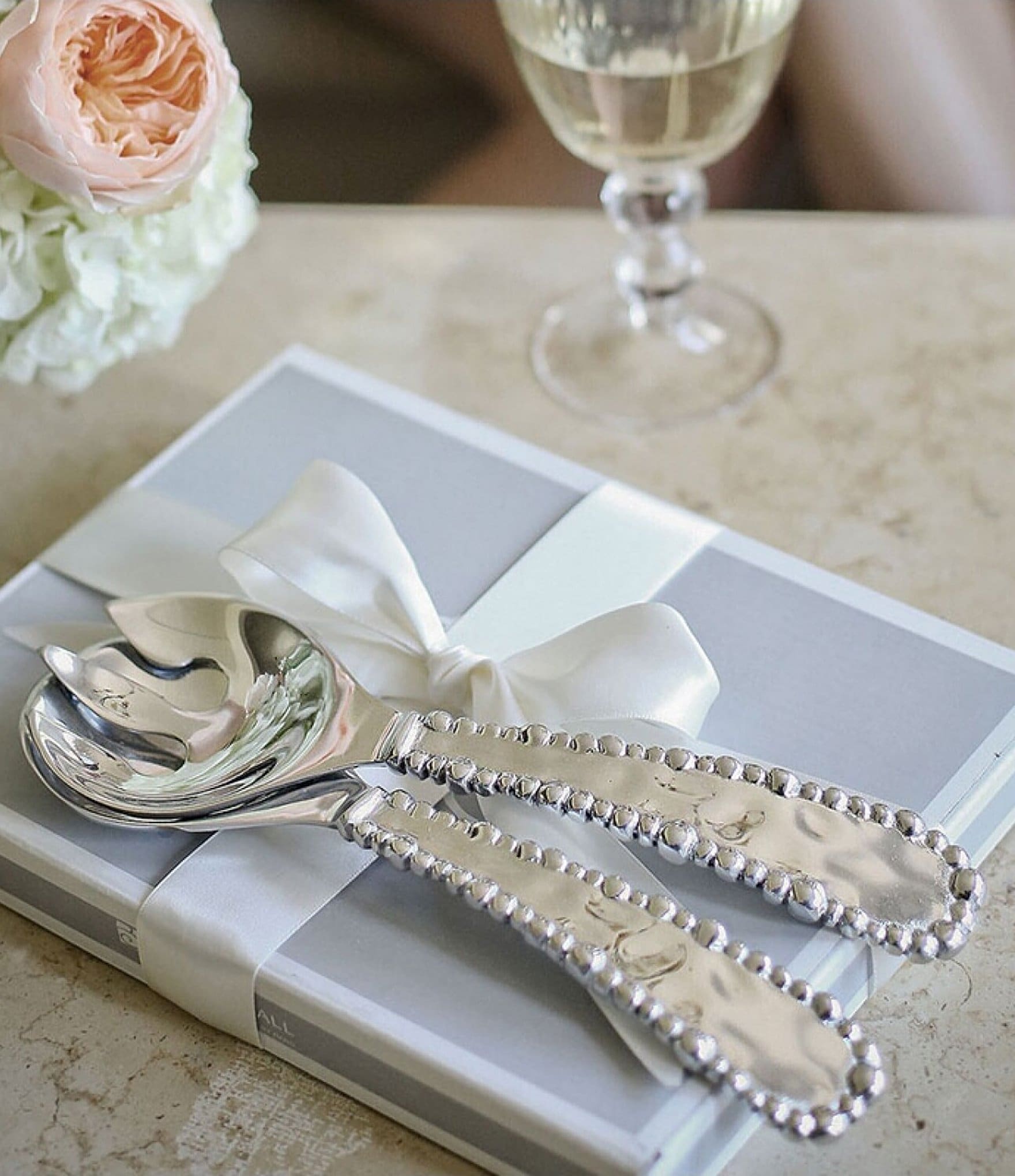 Beatriz Ball Organic Pearl Salad Servers