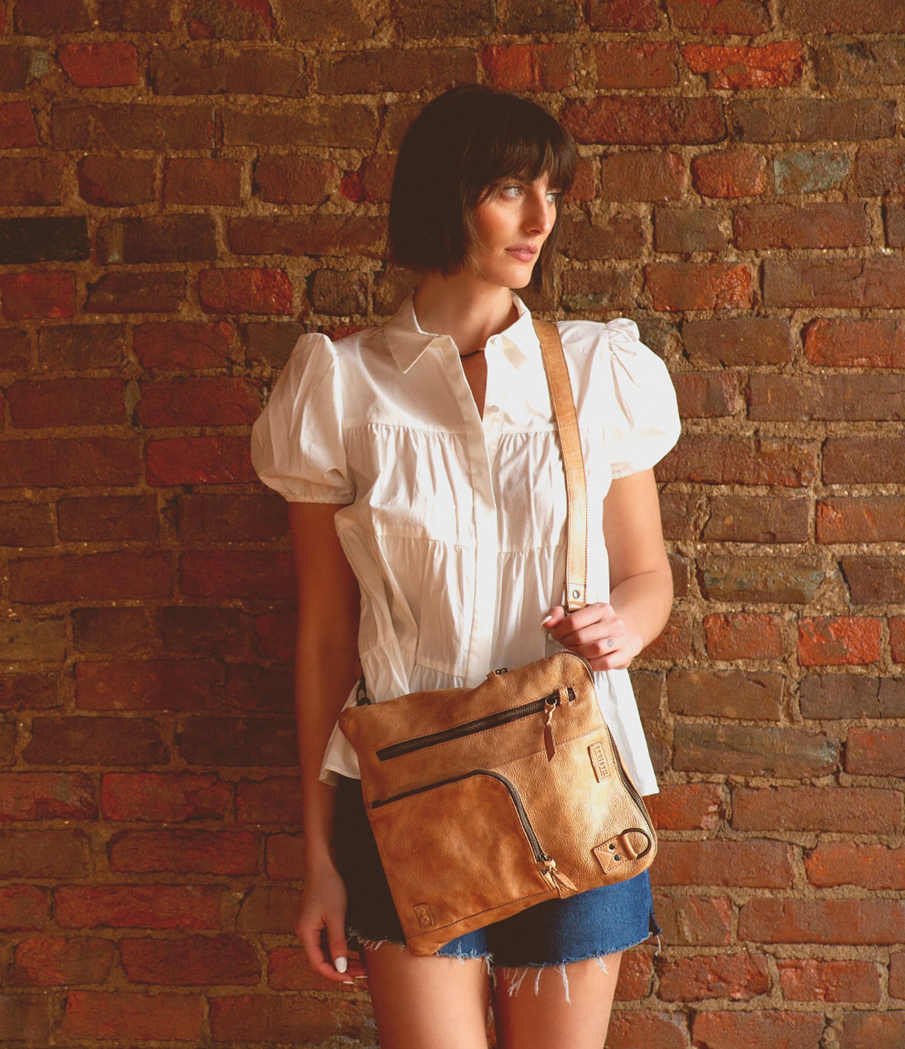 Bed Stu Aiken Large Zip Crossbody Bag