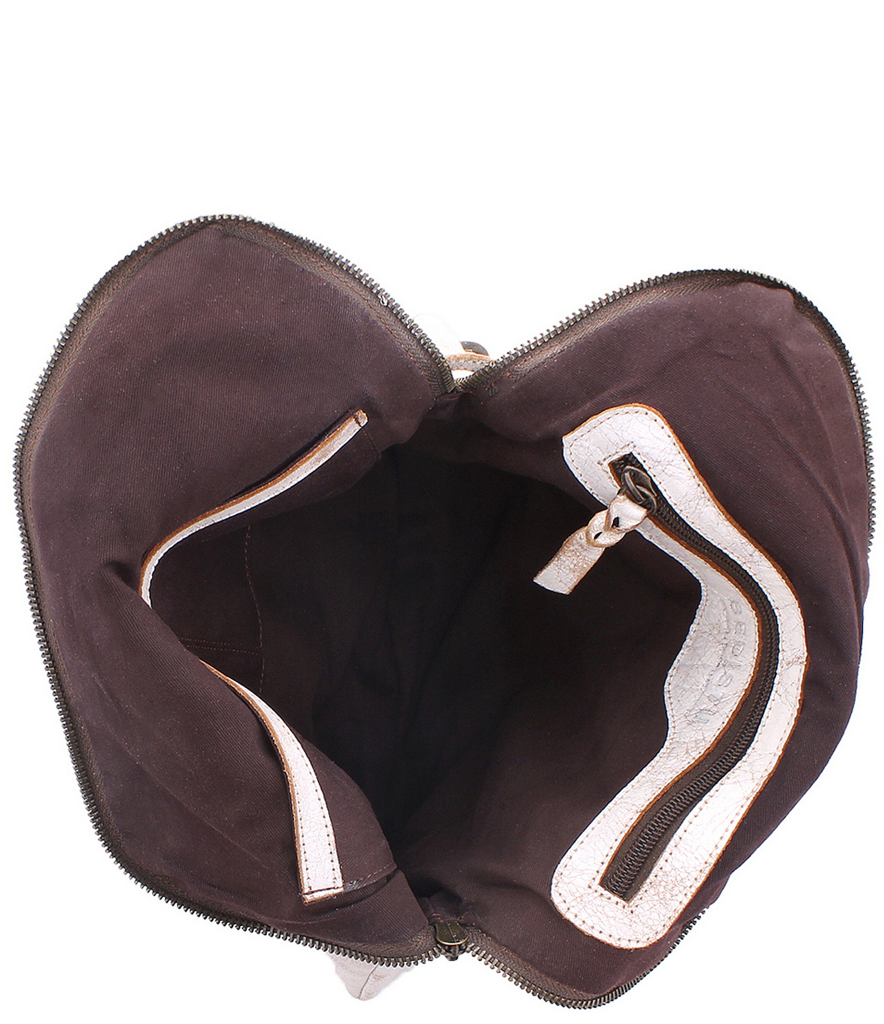 Bed Stu Aiken Large Zip Distressed Crossbody Bag