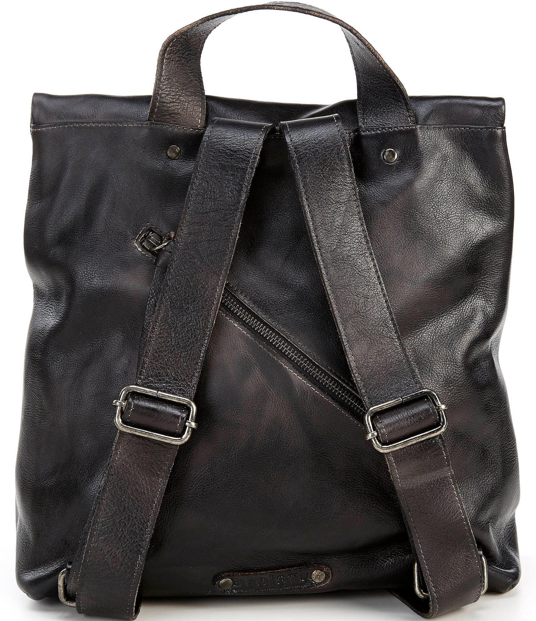 Bed Stu Howie Flapover Leather Backpack