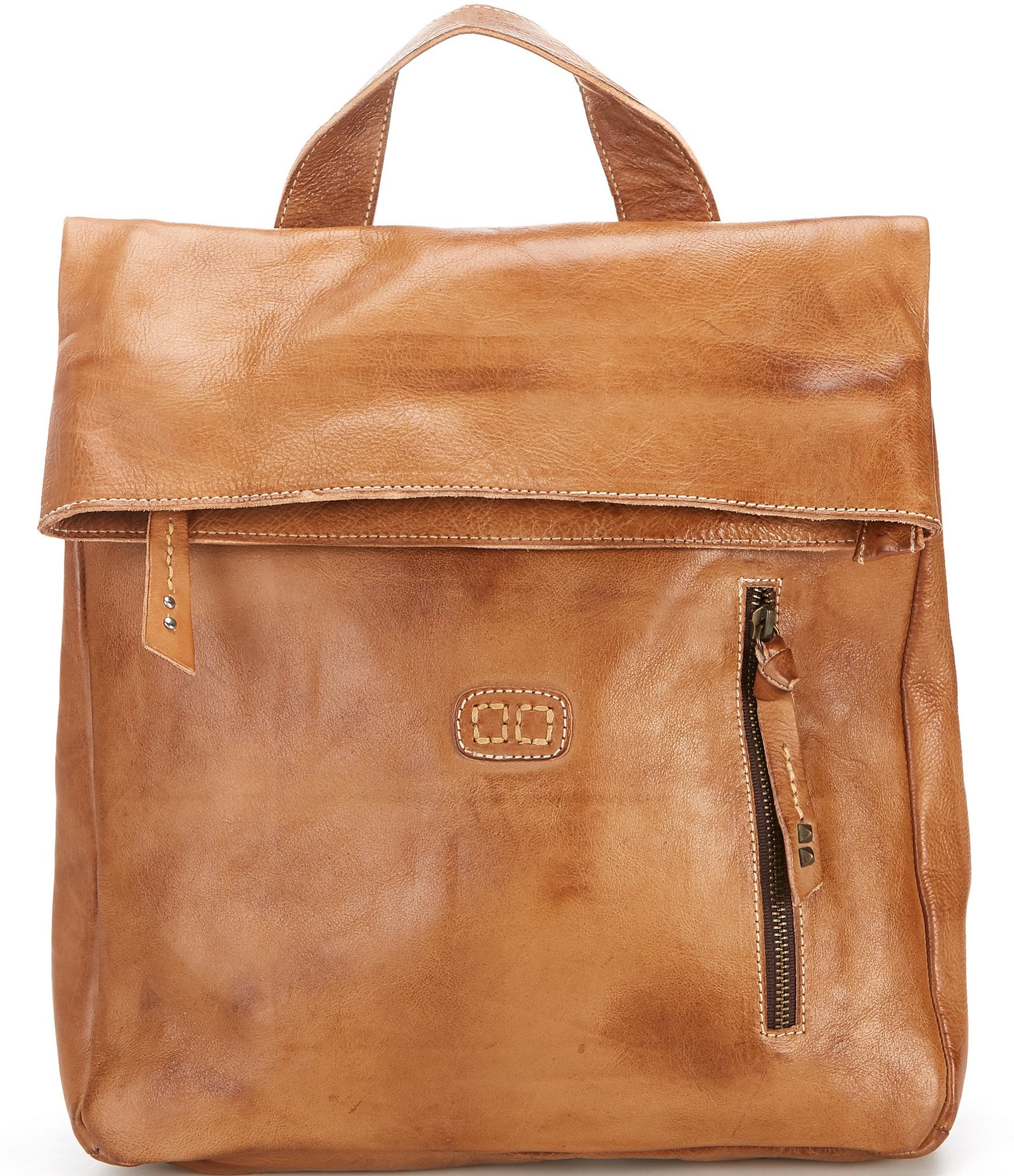 Bed Stu Howie Flapover Leather Backpack