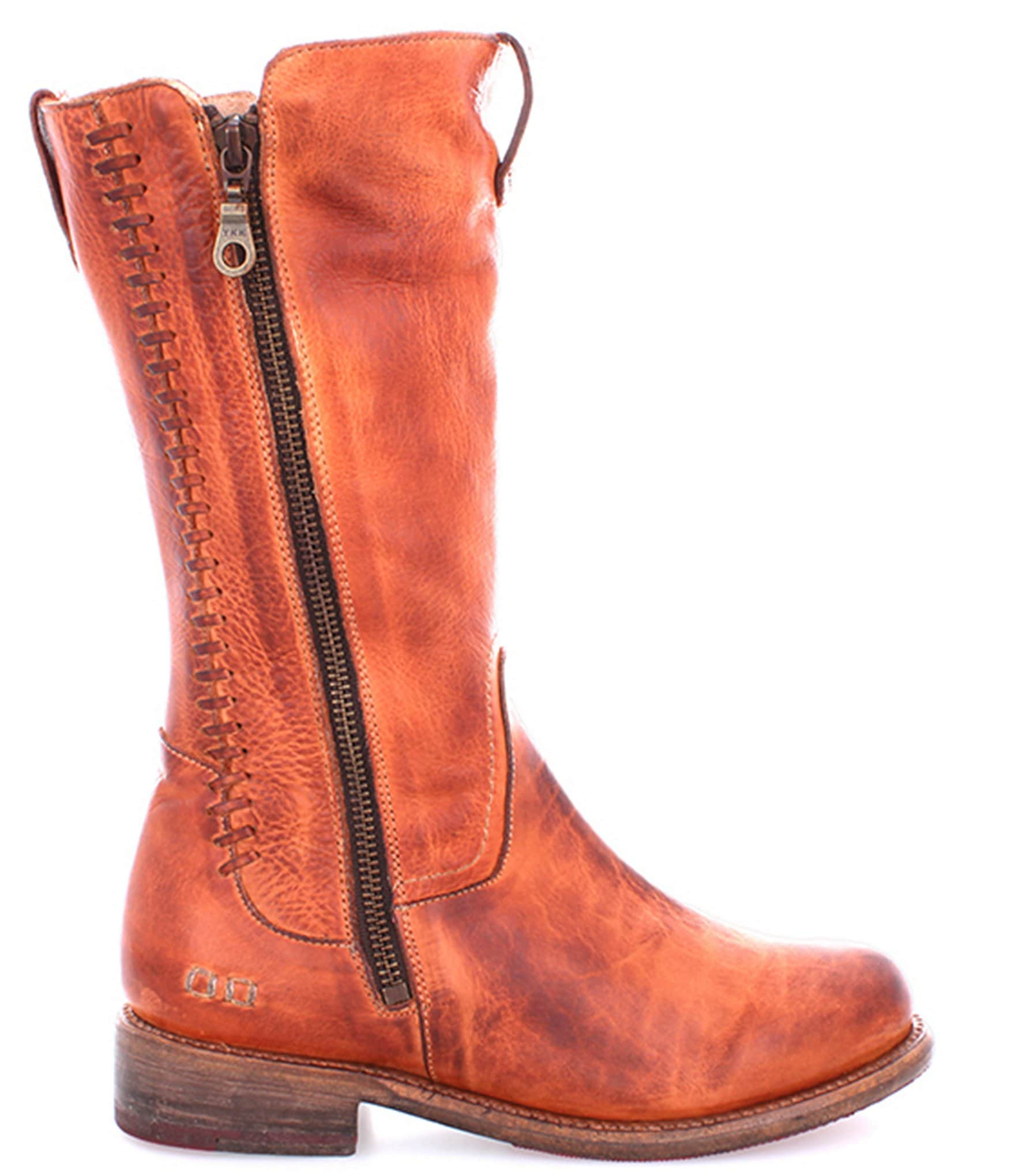 Bed Stu Latifah Leather Side Zip Boots