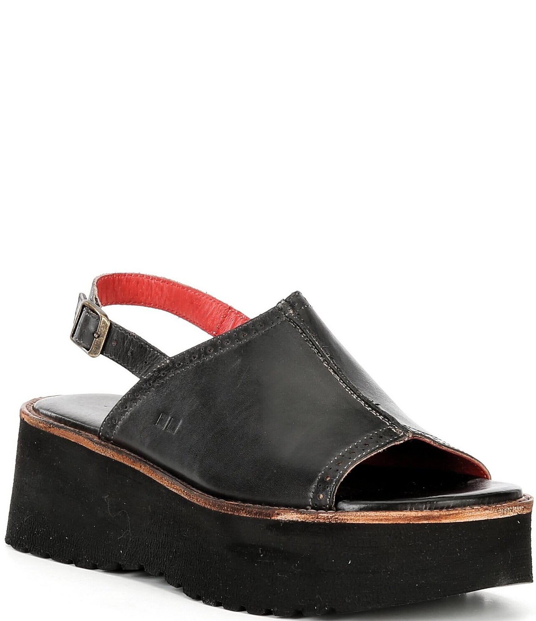 Kimberly Bed Stu Black Sandals Bed Stu Artemia Platform Sandals