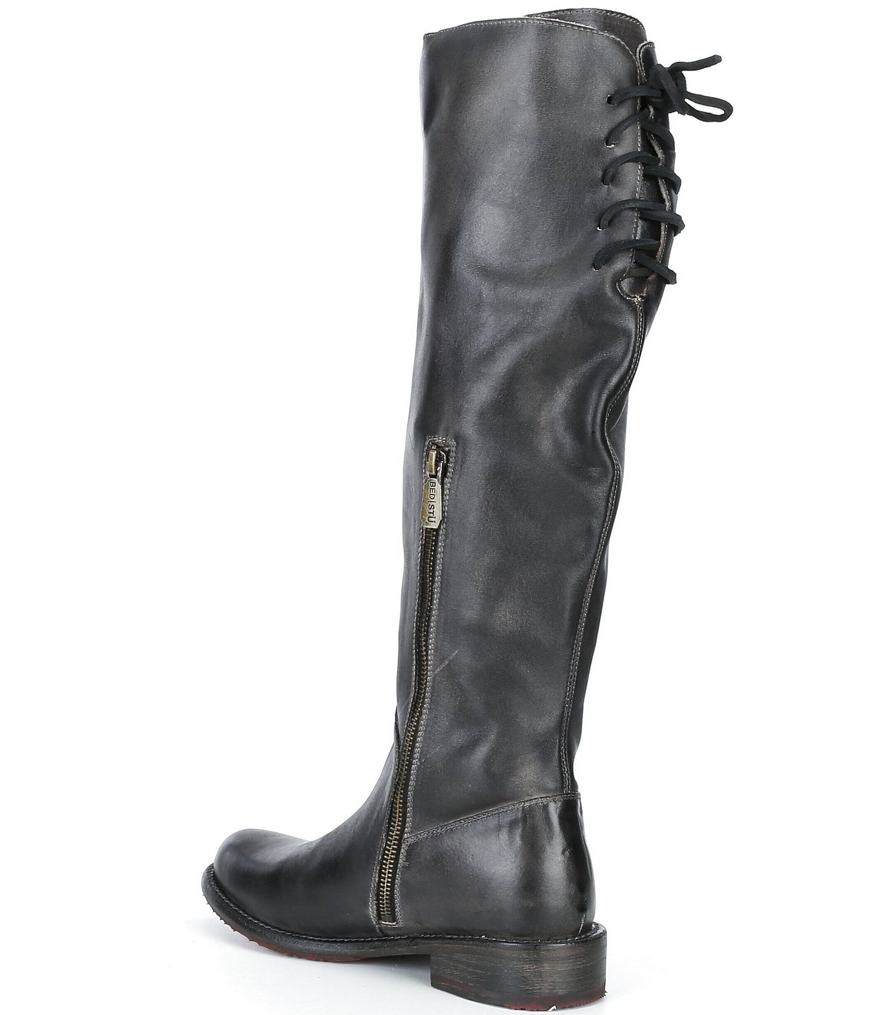 Bed Stu Manchester Tall Leather Riding Boots