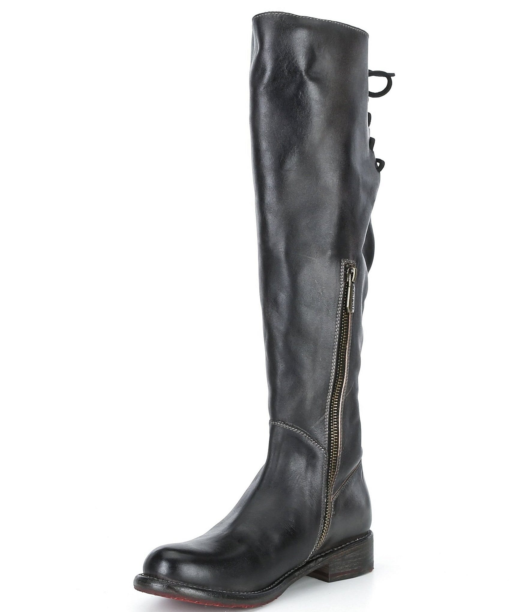 Bed Stu Manchester Tall Leather Riding Boots