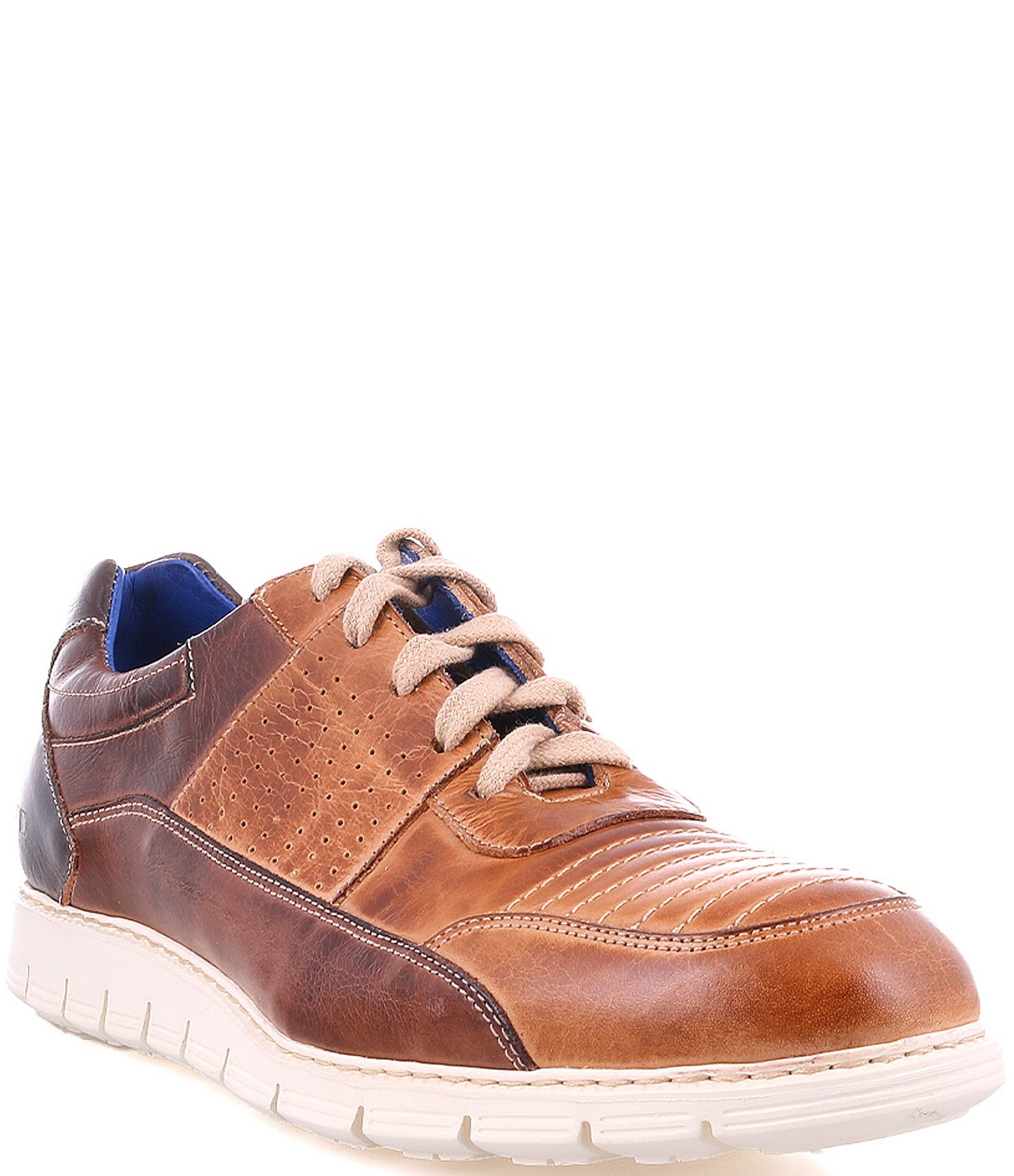 BED|STU Men’s Harry Tan Rustic Leather Slip On Sneaker Size 12 Harry – Bed|Stü main image 3