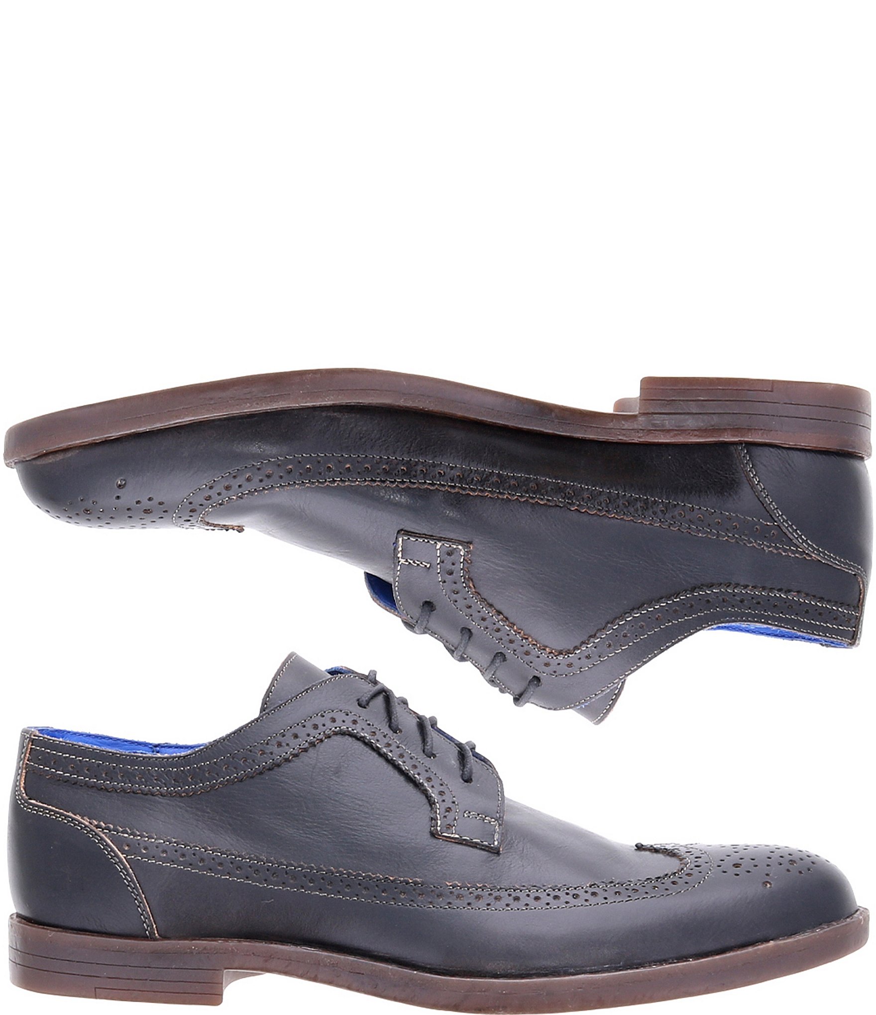Bed Stu Men's Sandro II Leather Wingtip Derby Oxfords
