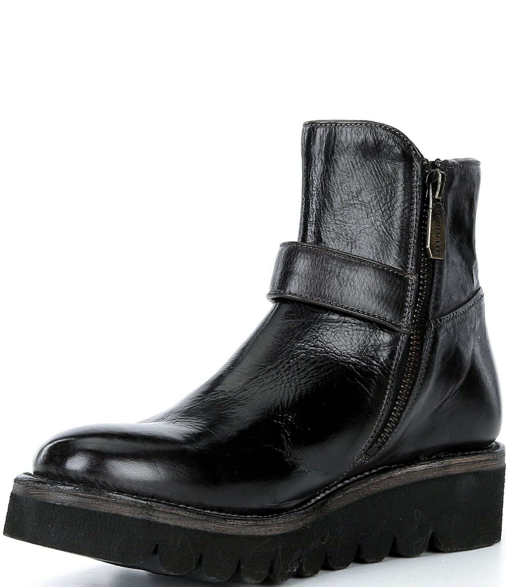 Bed Stu Nudge II Leather Chelsea Booties