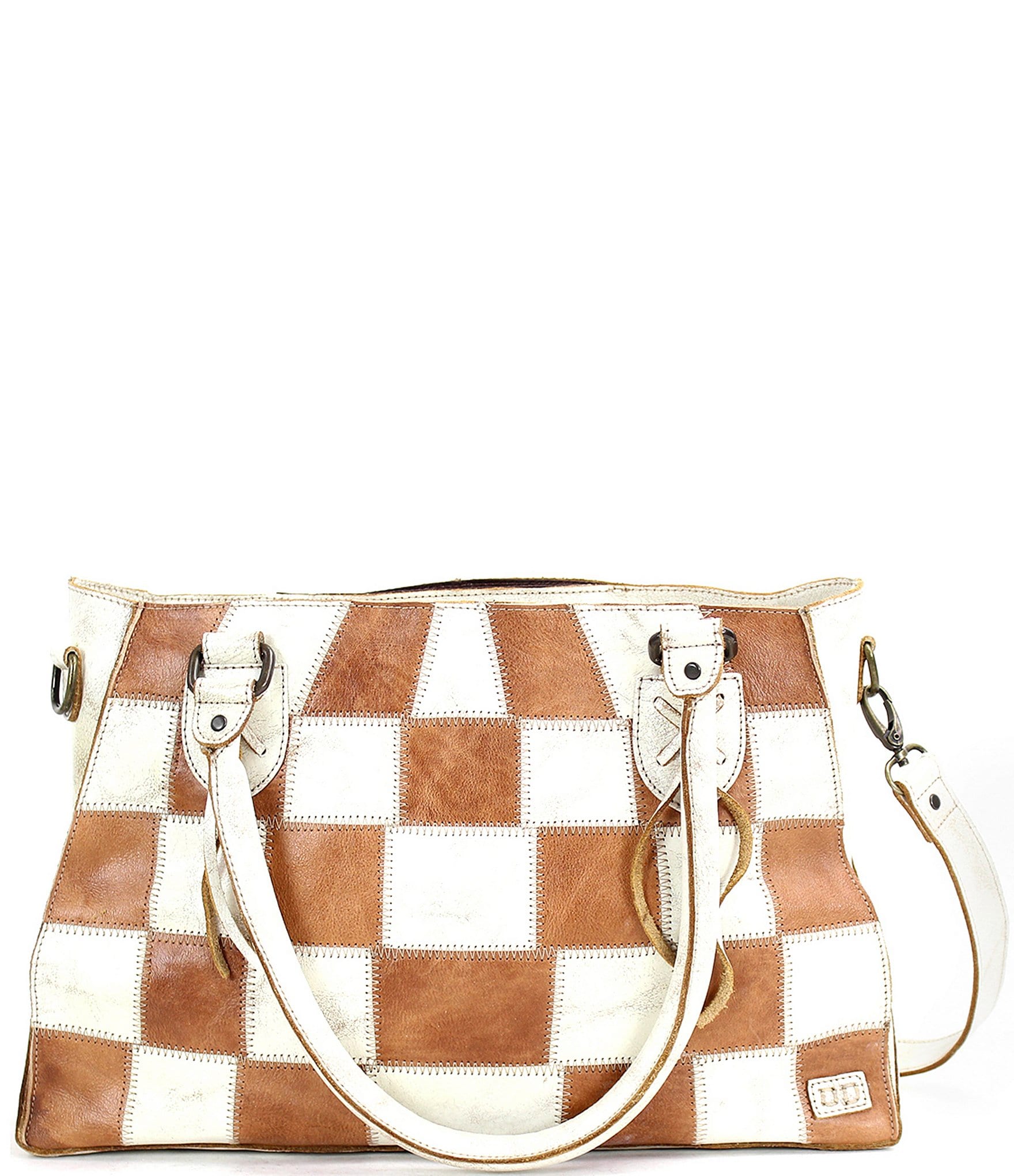 Bed Stu Rockababy Checkered Satchel Bag