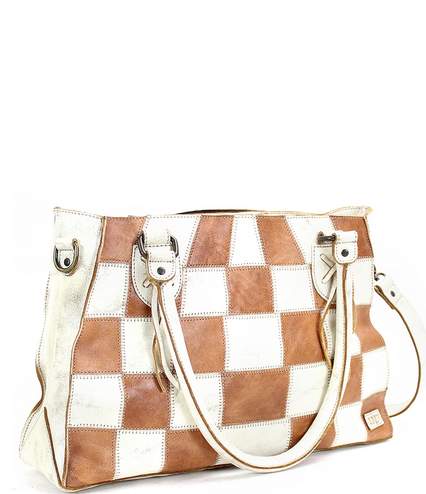 Bed Stu Rockababy Checkered Satchel Bag