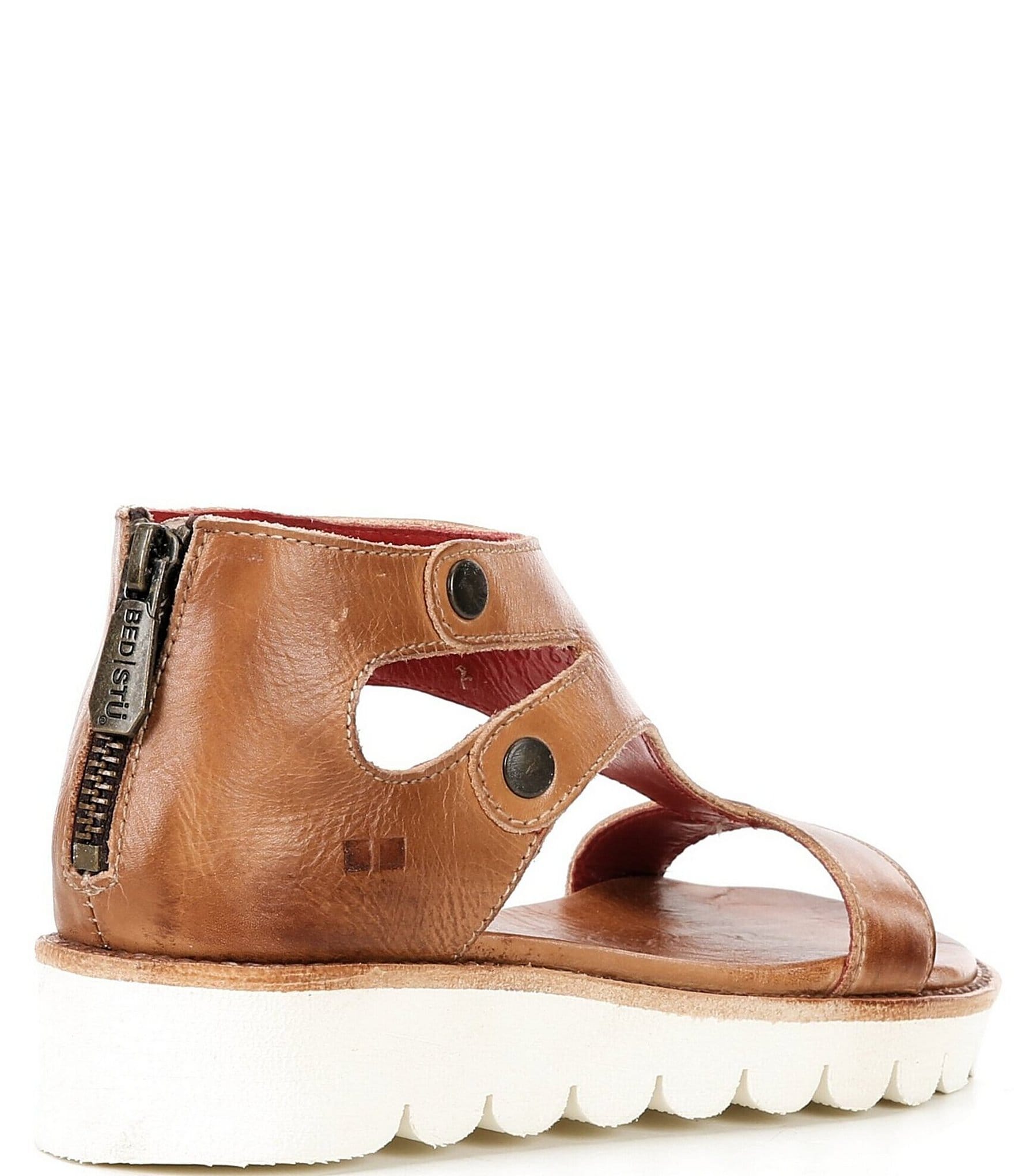 Bed Stu Soni II Leather Platform Sandals