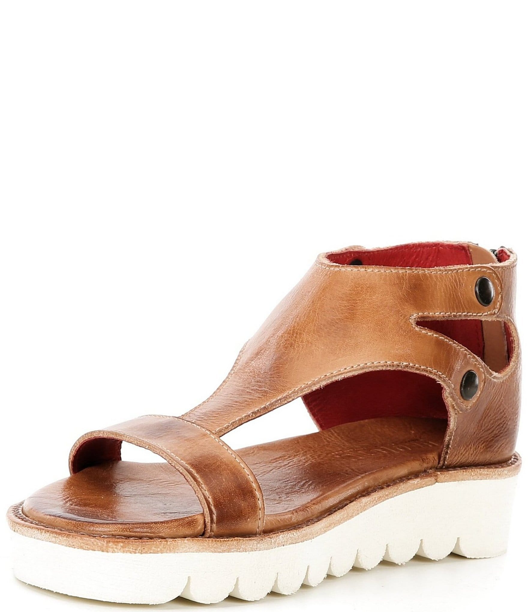 Bed Stu Soni II Leather Platform Sandals