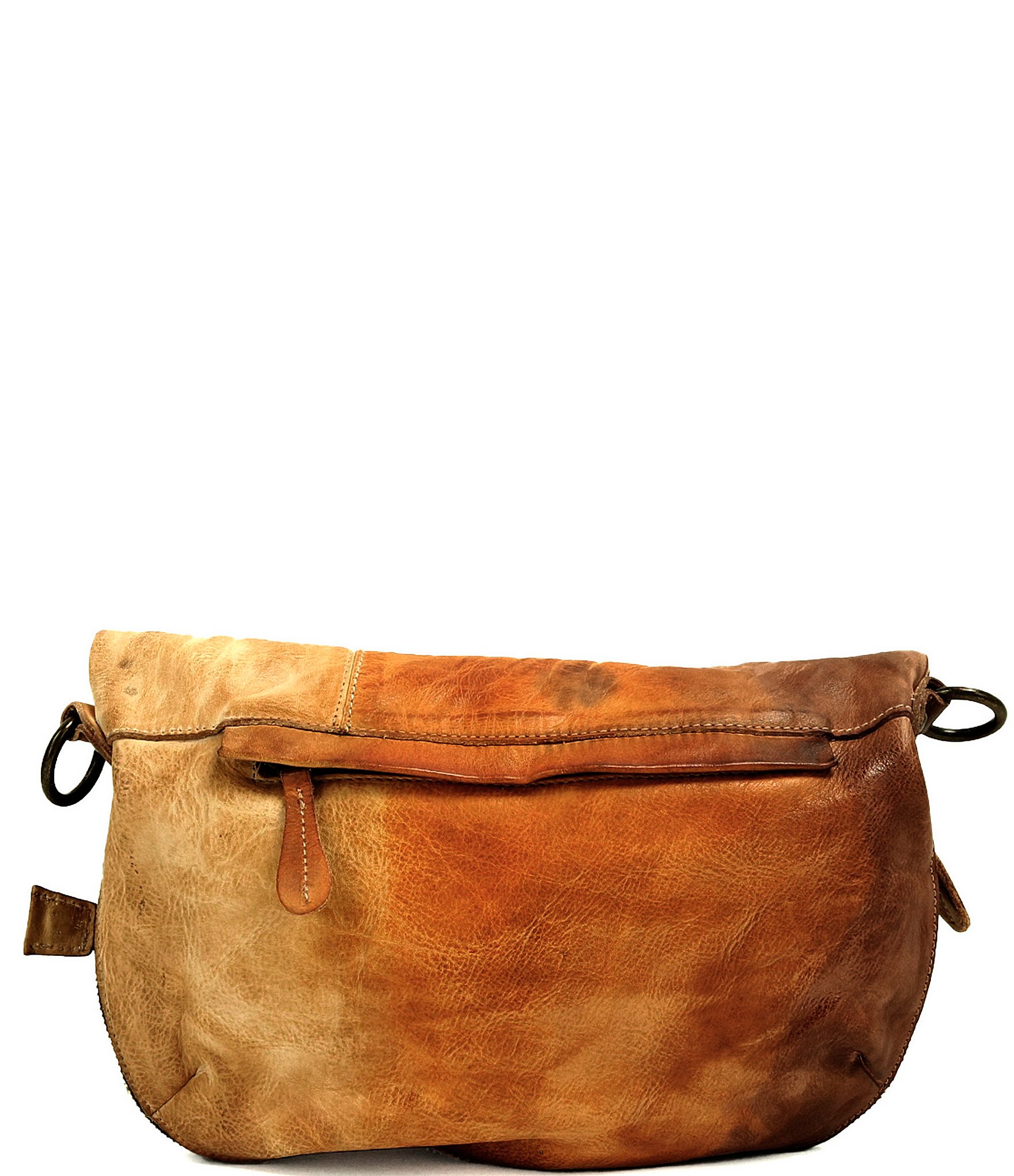 Bed Stu Tahiti Hobo Shaped Crossbody Leather Bag