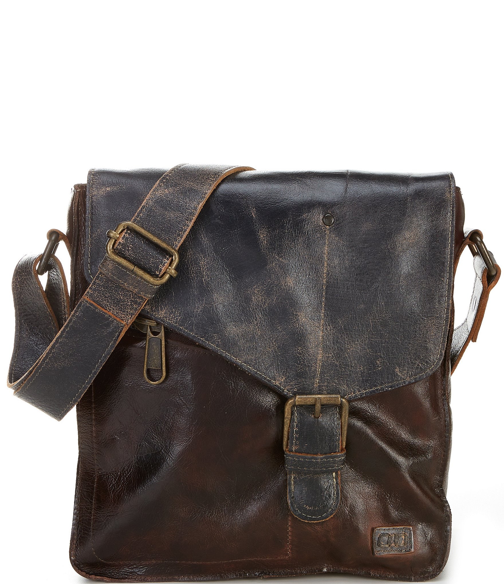 Bed Stu Venice Beach Rustic Leather Crossbody Bag | Dillard's