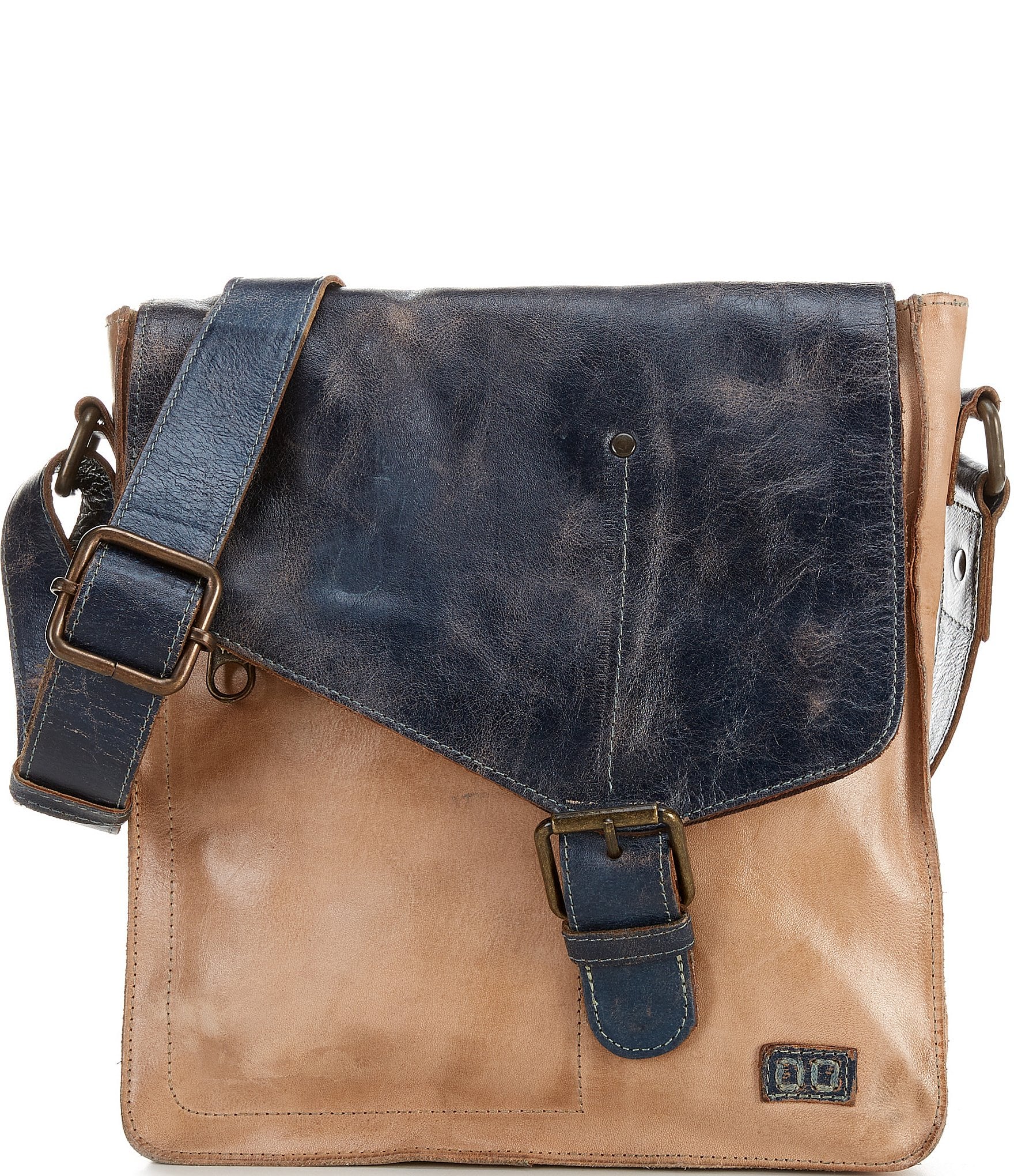 Bed Stu Venice Beach Rustic Leather Crossbody Bag