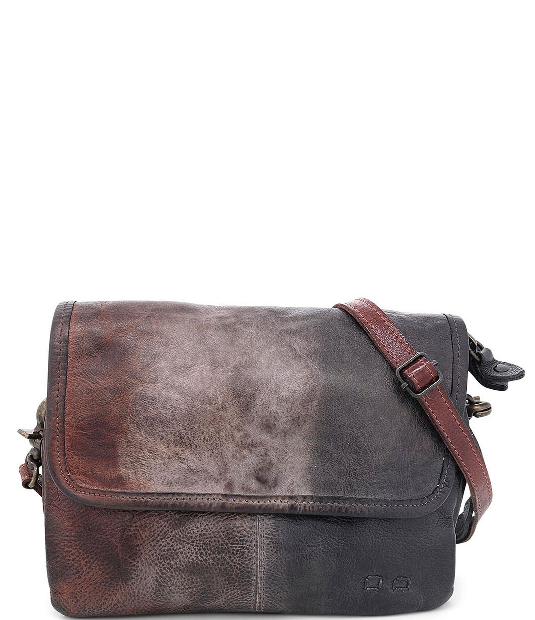 woodstock leather sling bag