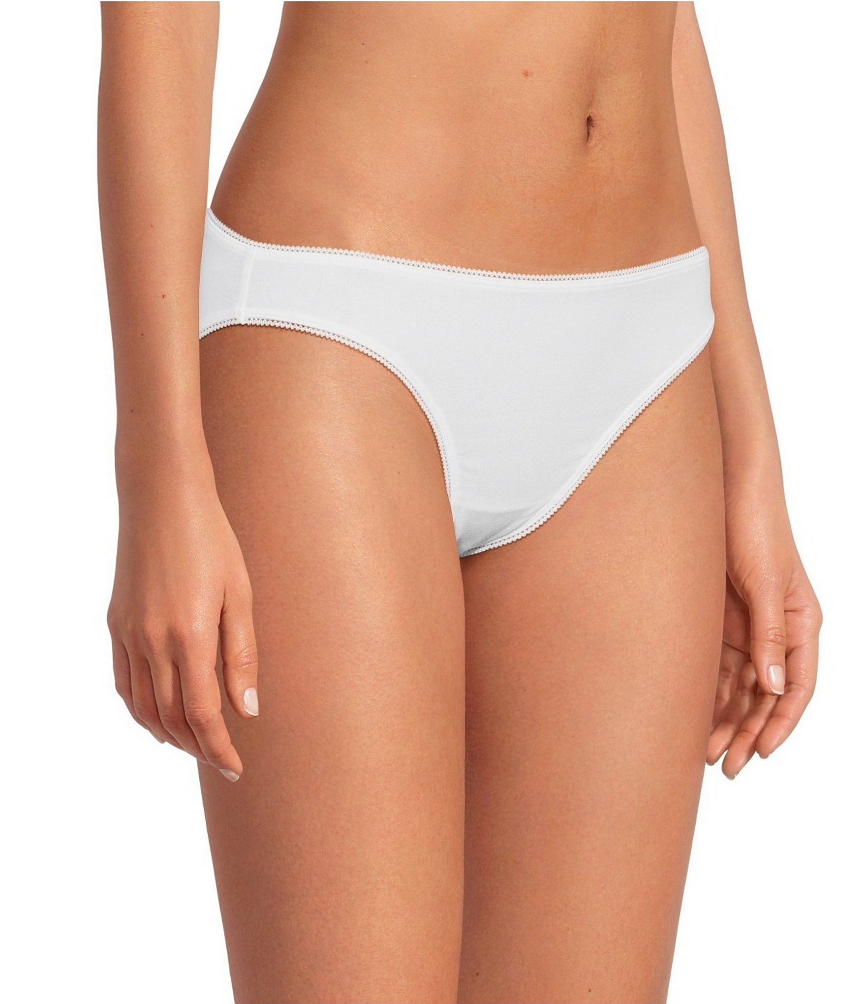 BedHead Knit Lace Trim Bikini Panty 3-Pack