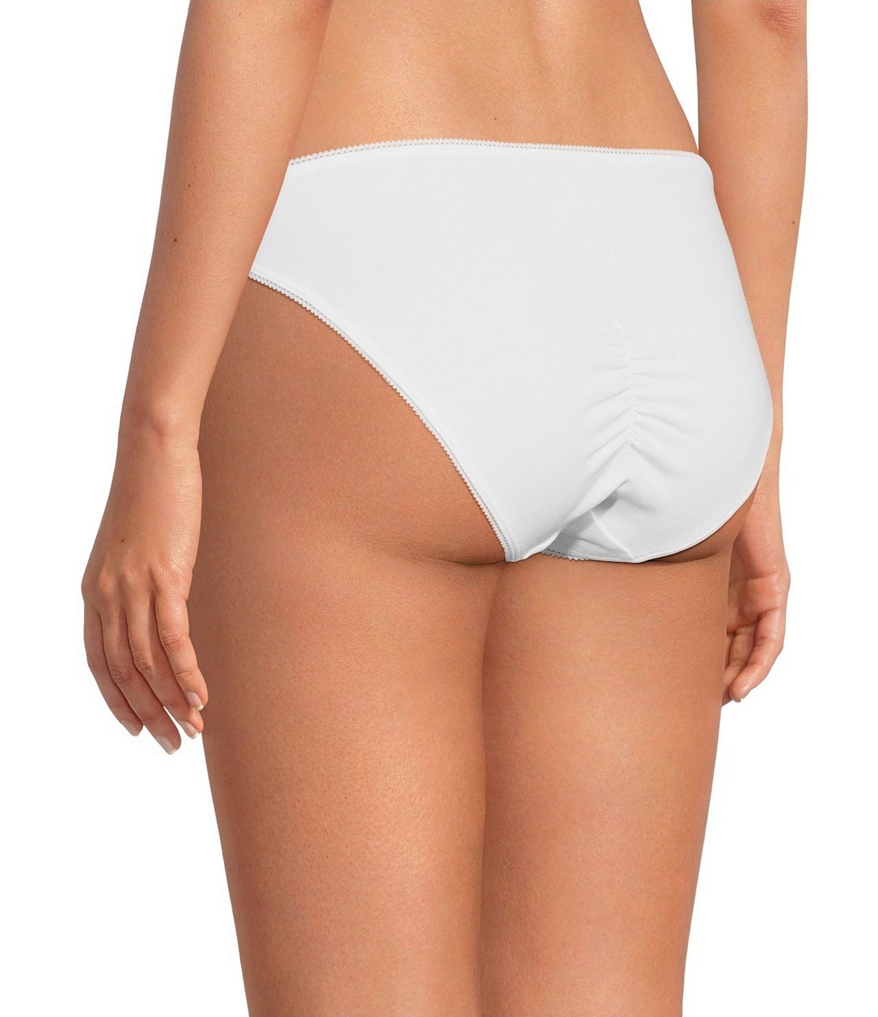 BedHead Knit Lace Trim Bikini Panty 3-Pack