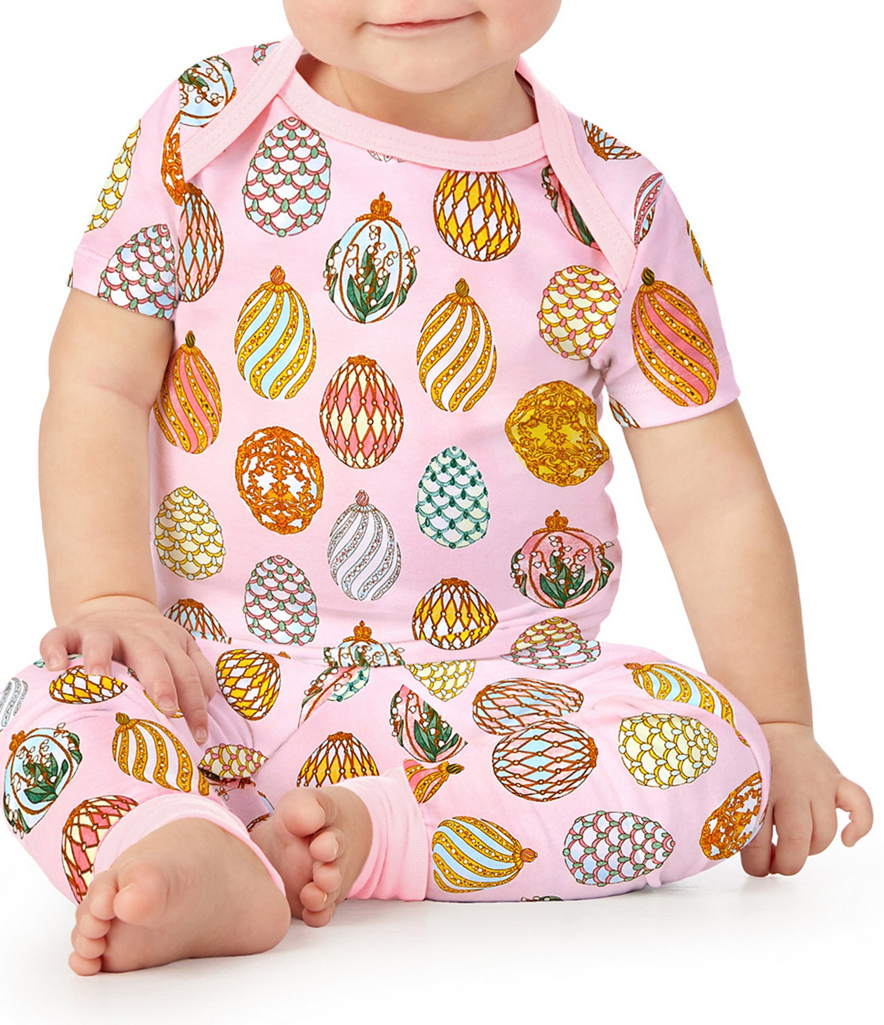 BedHead Pajamas Baby 3-18 Months Easter 2-Piece Pajama Set